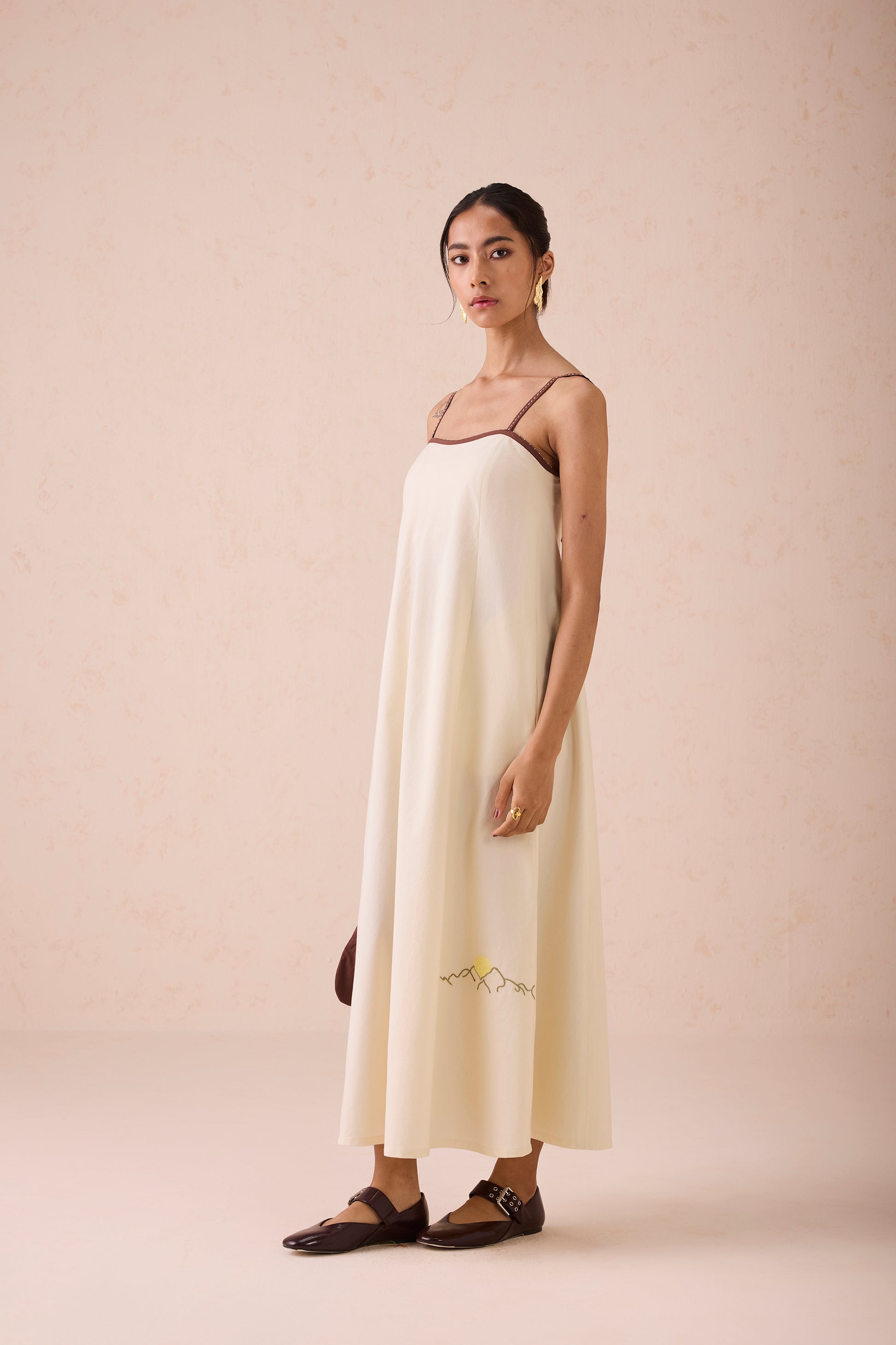 The Brunch Organic Cotton Maxi Dress