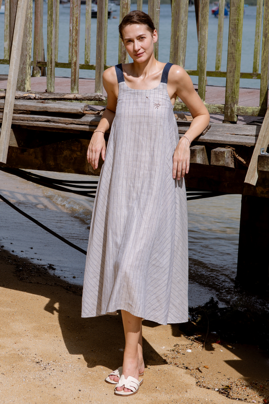 The Element Linen Maxi Dress