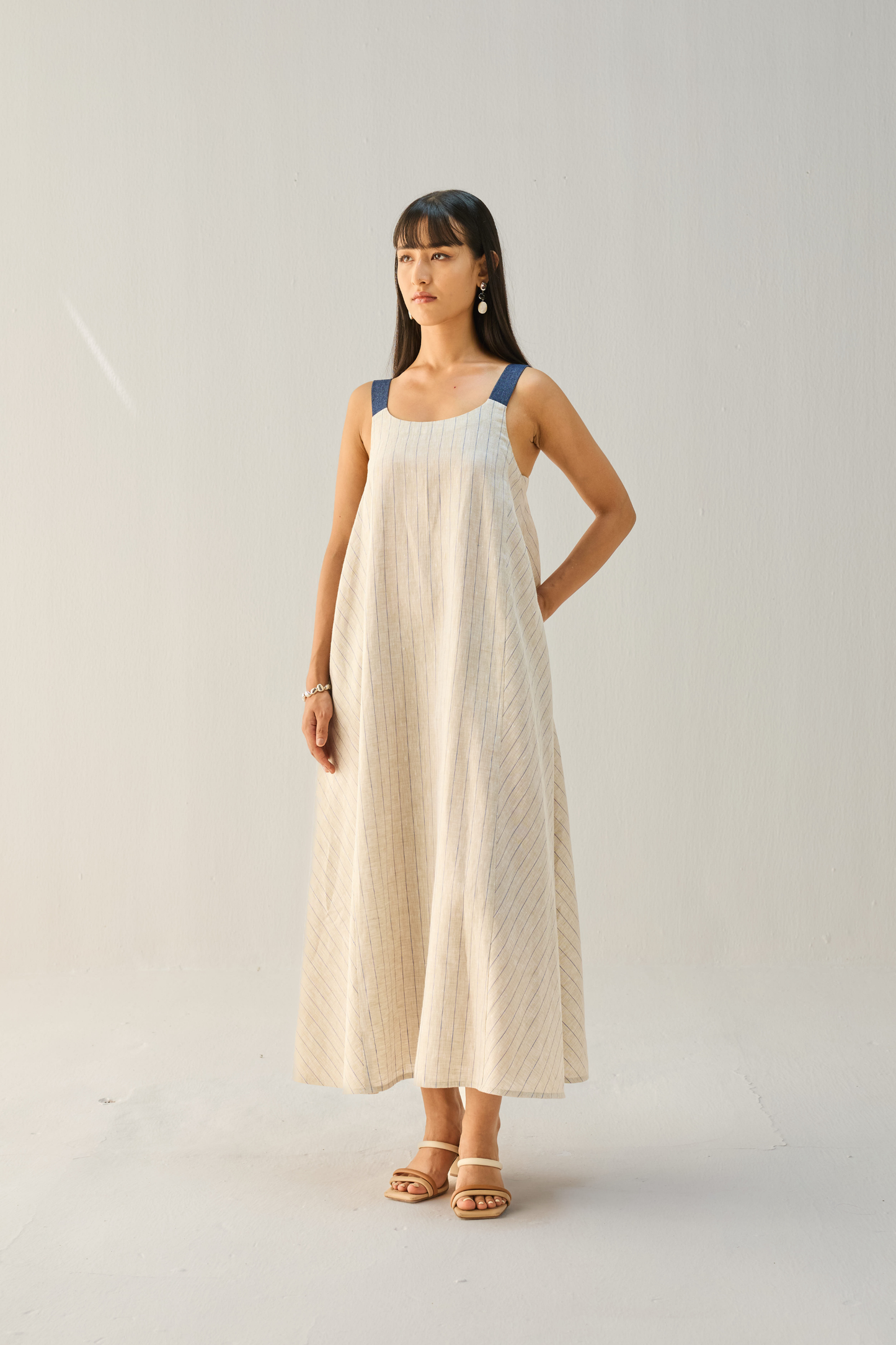 The Element Linen Maxi Dress