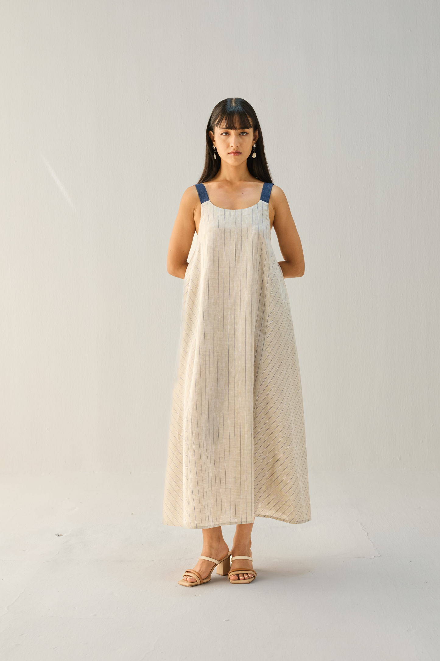 The Element Linen Maxi Dress