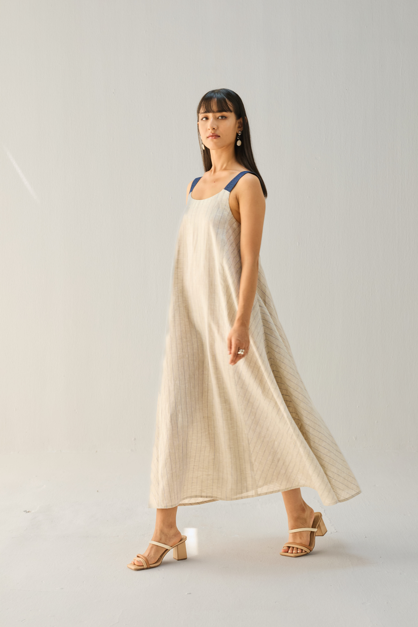 The Element Linen Maxi Dress