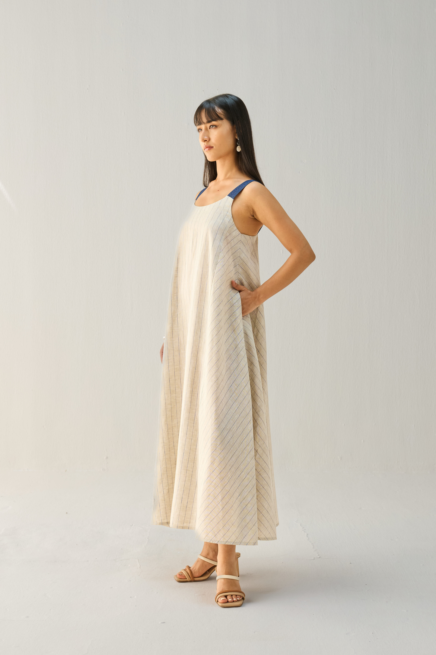 The Element Linen Maxi Dress