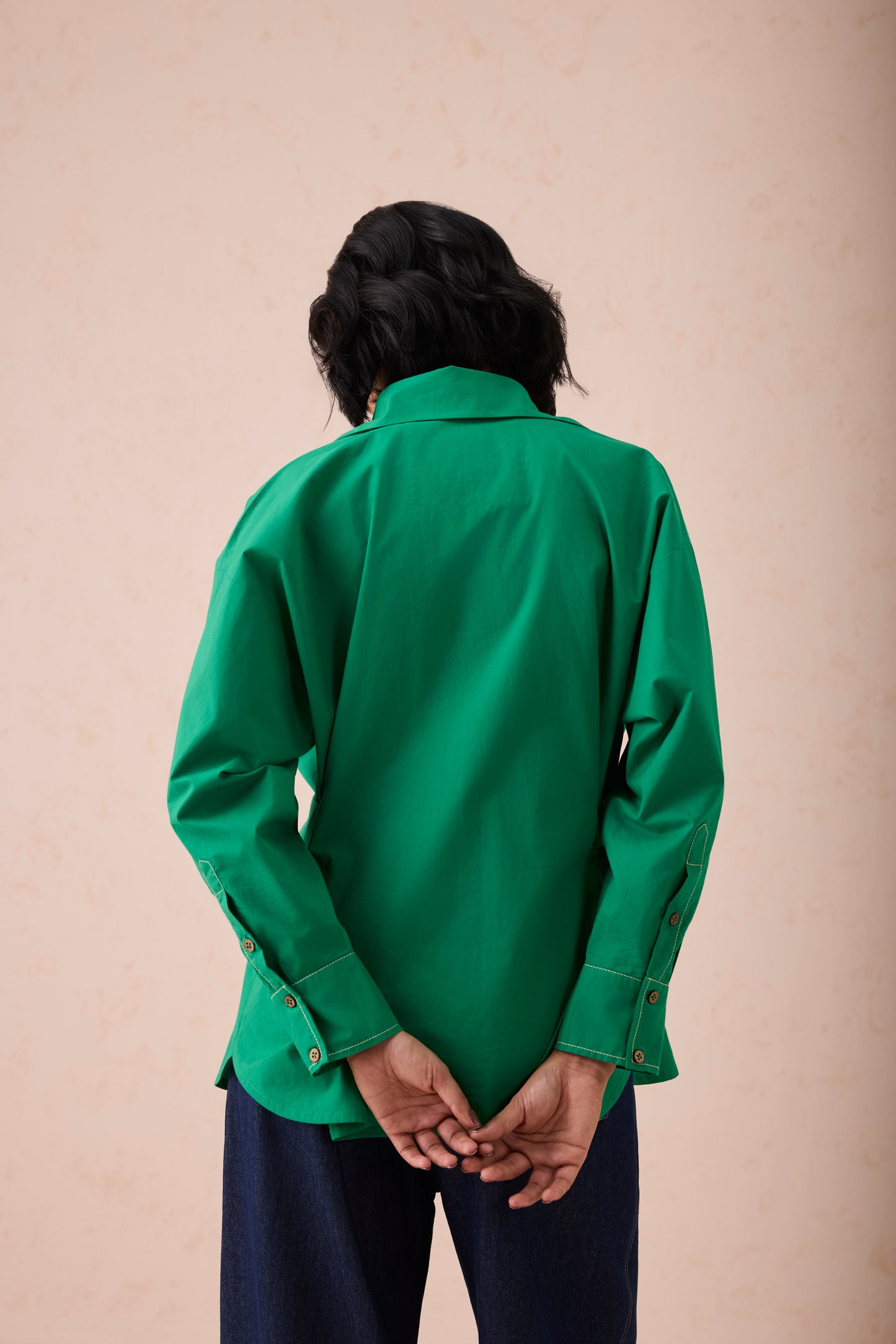 The Evergreen Wonder Classic Organic Cotton Shirt Blouse