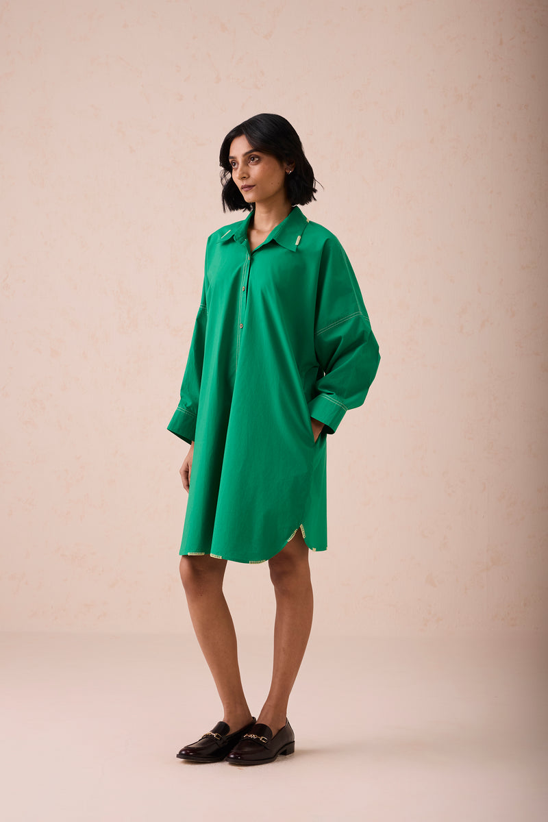 The Forest Everyday Classic Organic Cotton Shirt Dress