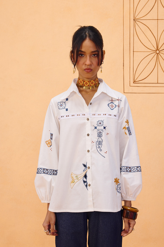 The Foundation Organic Cotton Shirt —  Organic Cotton Poplin Shirt | Sui Singapore