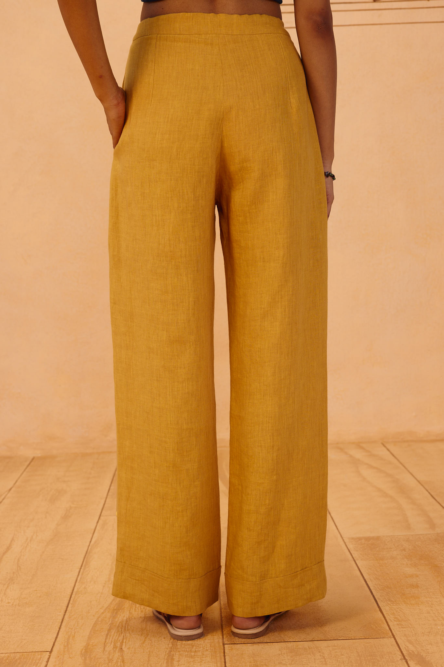 The Ghar Linen Trousers