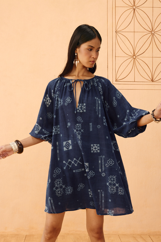 The Heirloom Handspun Handwoven Organic Cotton Dress —  Handspun Handwoven Organic Cotton Dress | Sui Singapore