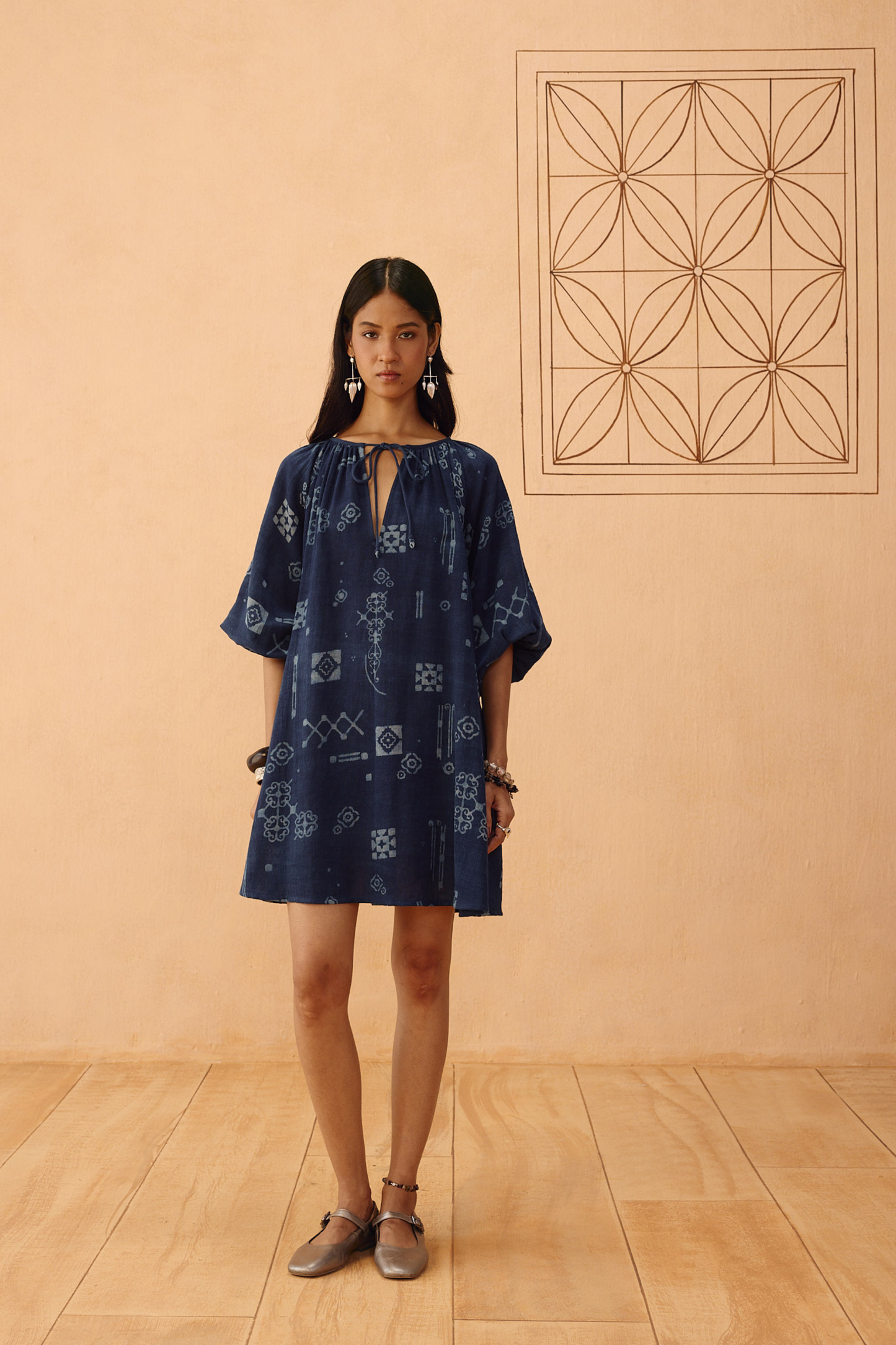 The Heirloom Handspun Handwoven Organic Cotton Dress