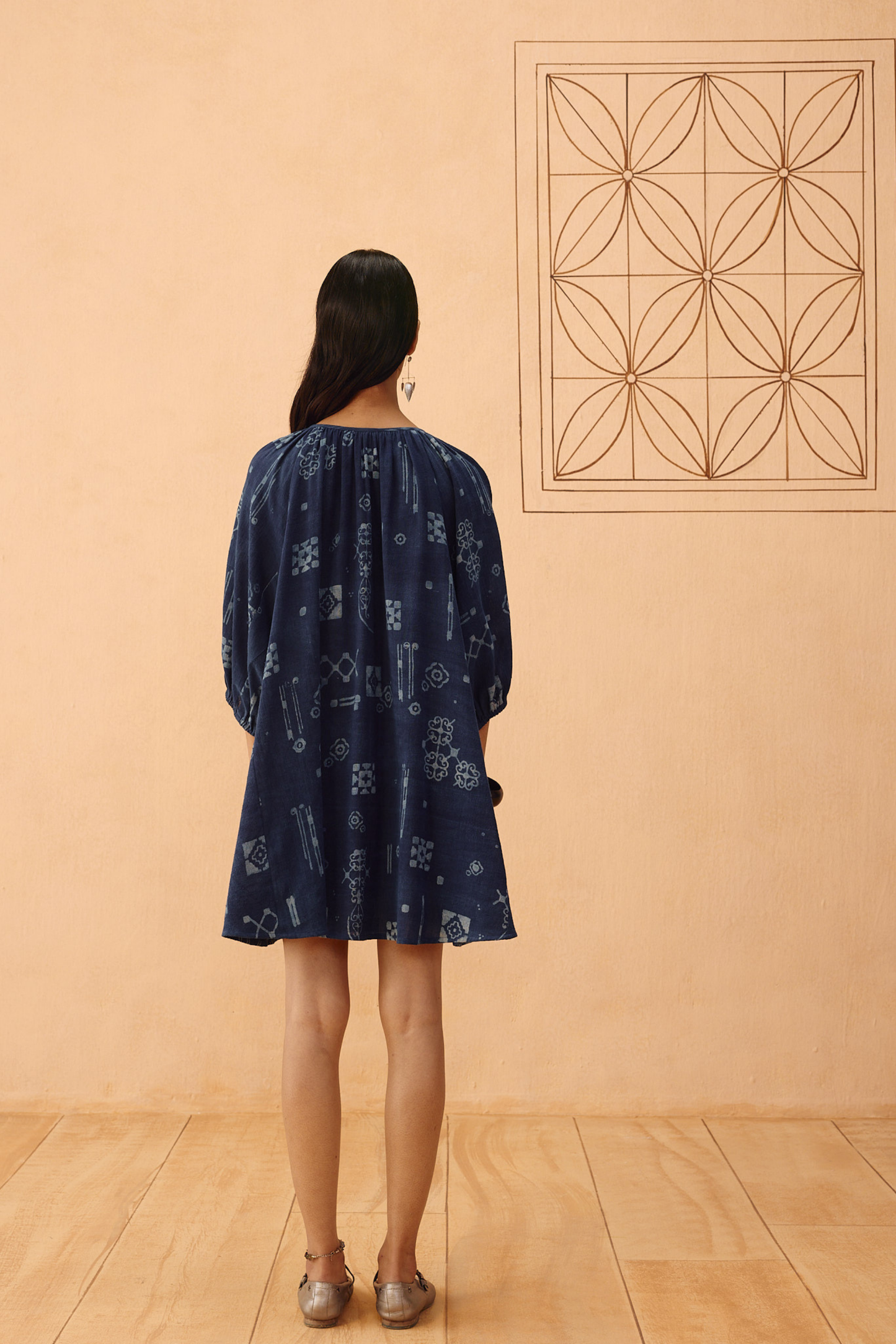The Heirloom Handspun Handwoven Organic Cotton Dress