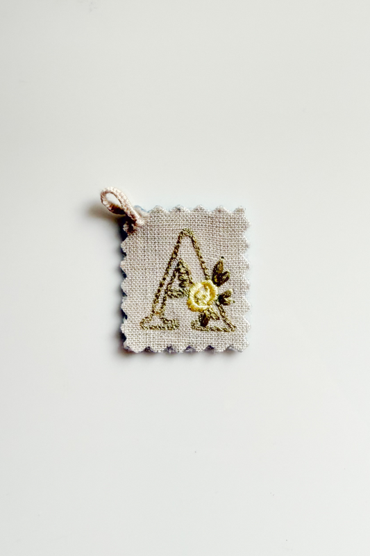 The Initial Upcycled Charm