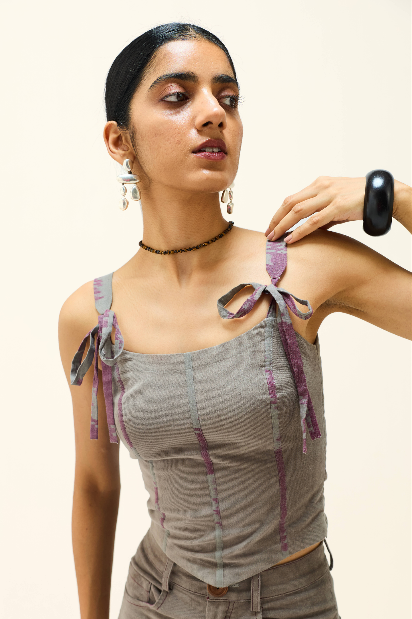 The Origin Corduroy Corset Top