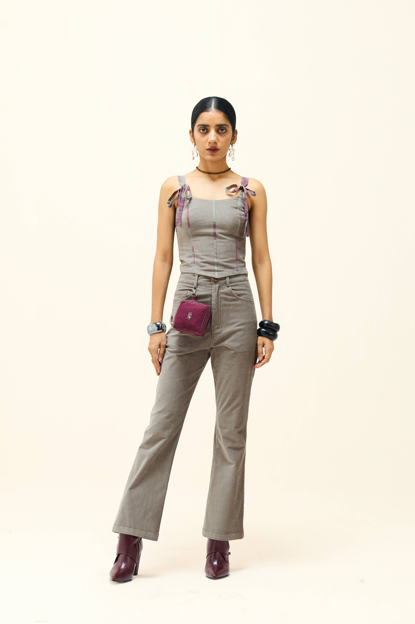 The Origin Corduroy Corset Top