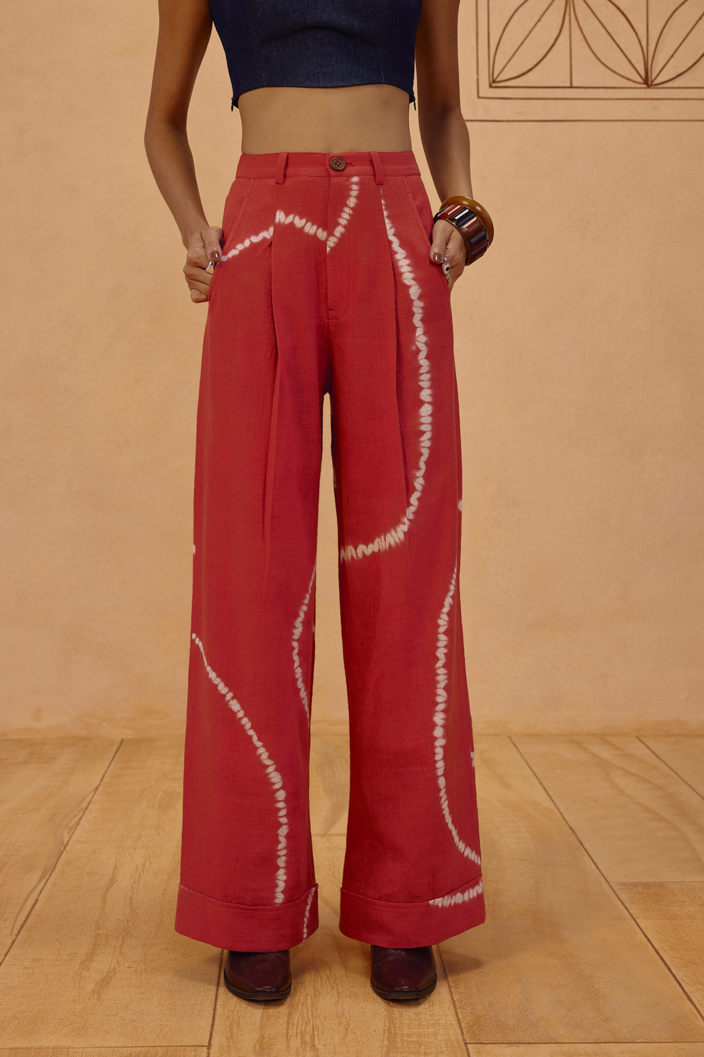 The Path Handspun Handwoven Trousers