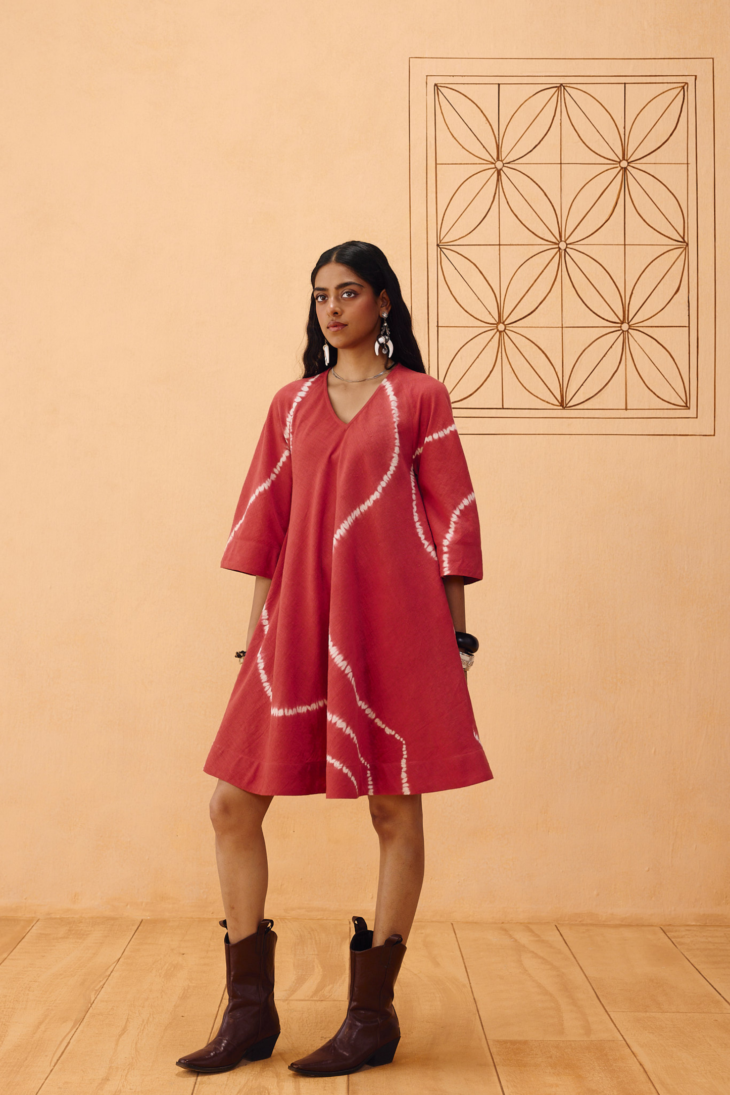 The Path Tie Dye Kala Cotton Dress