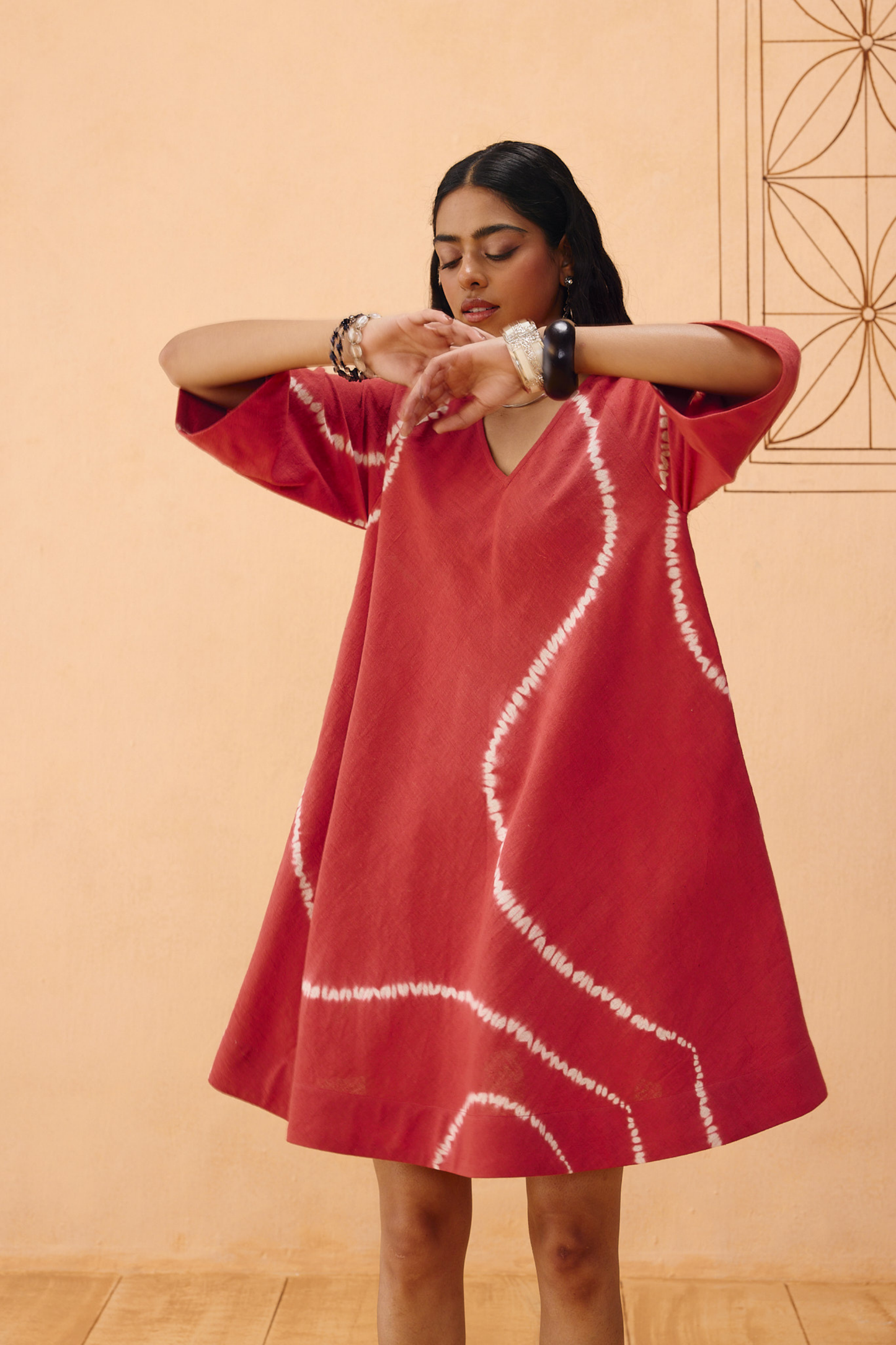 The Path Tie Dye Kala Cotton Dress