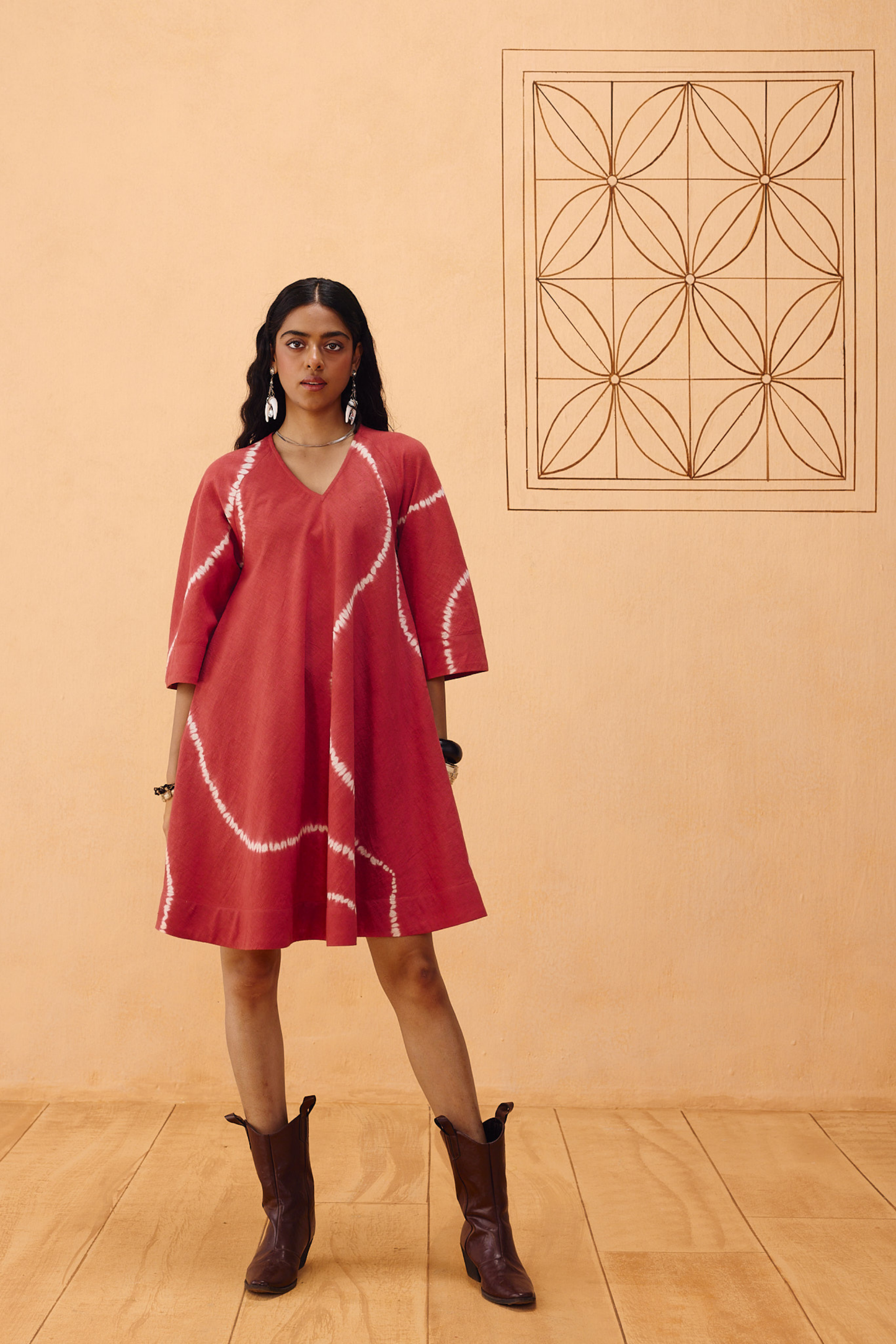 The Path Tie Dye Kala Cotton Dress