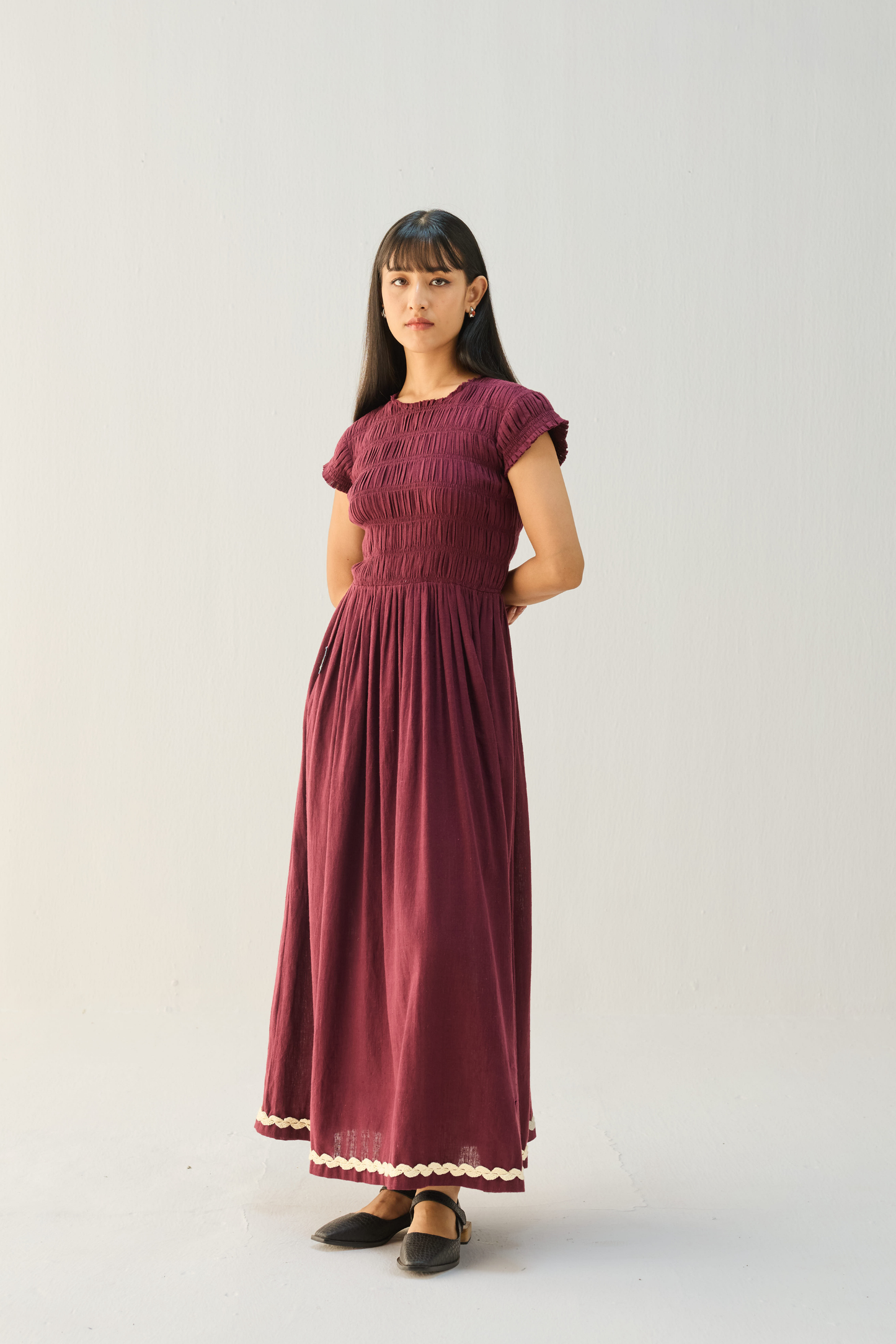 The Plum Kala Cotton Maxi Dress