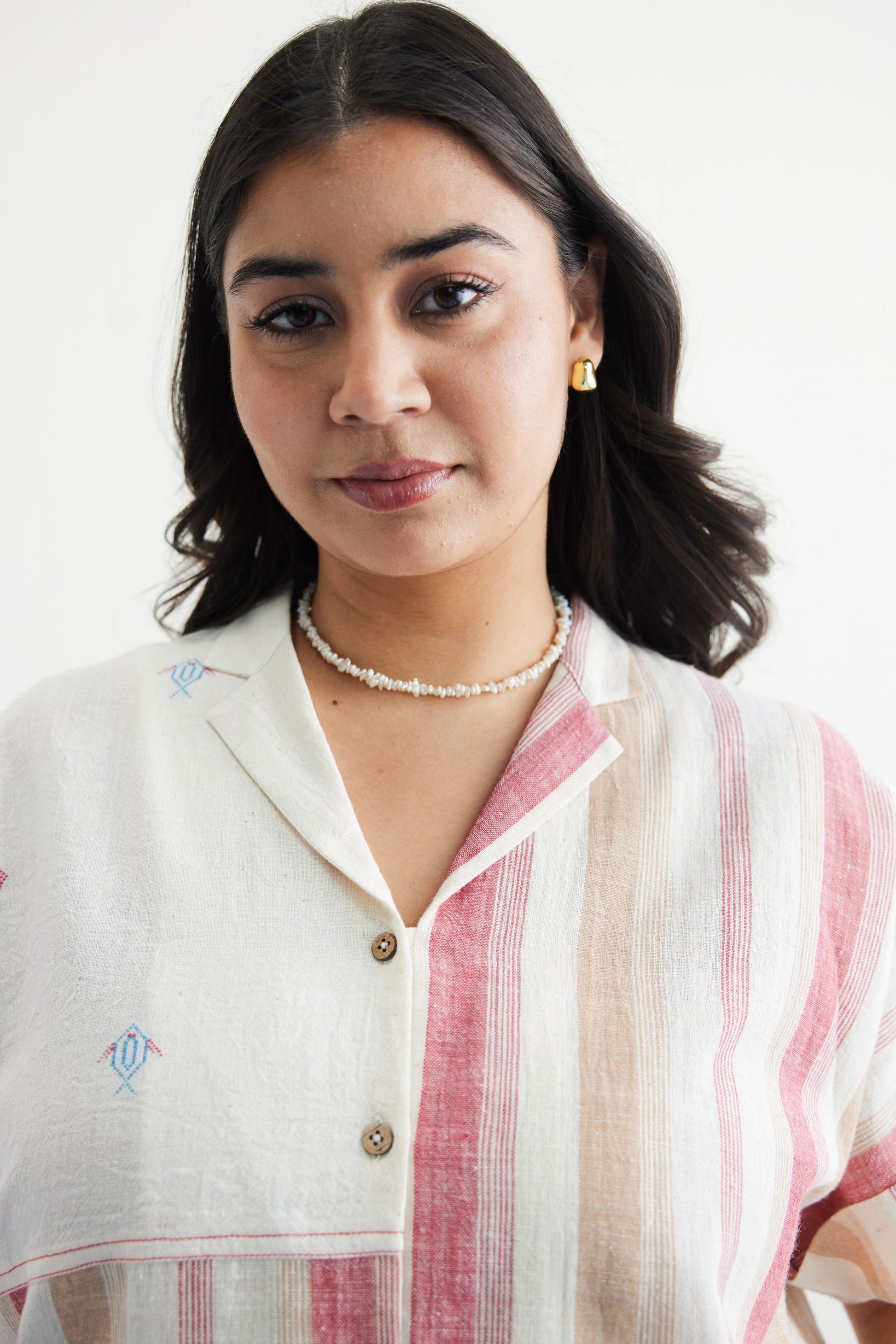 The Reef Shore Handwoven Kala Cotton Shirt
