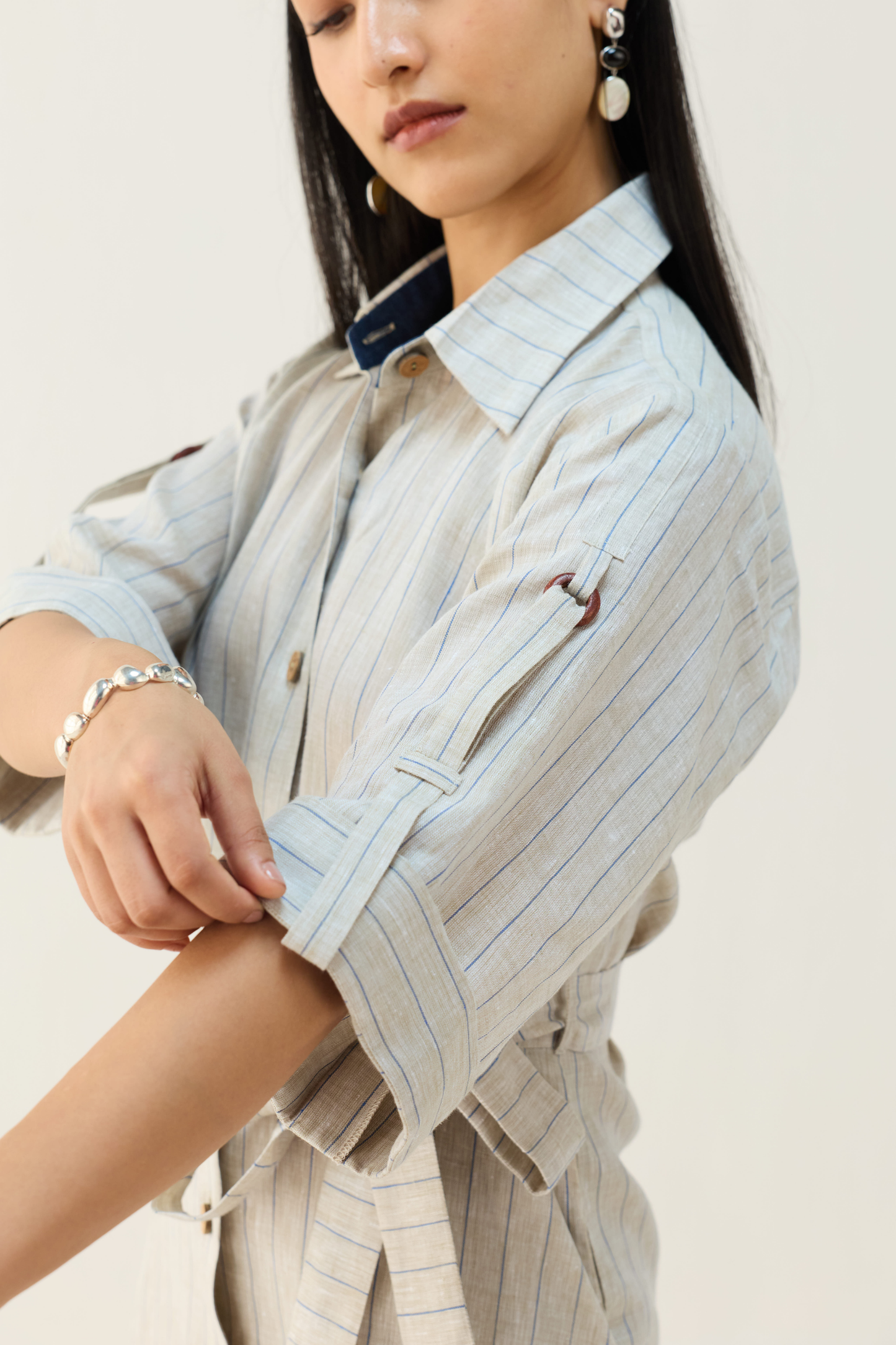 The Sail Linen Shirt Dress