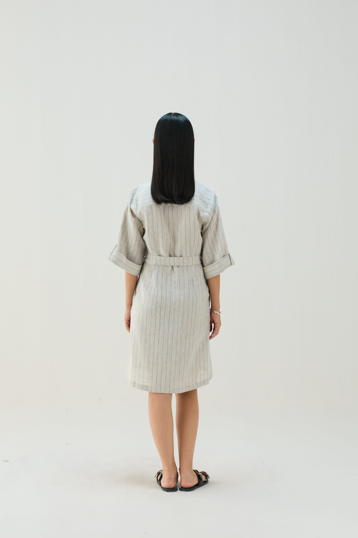 The Sail Linen Shirt Dress