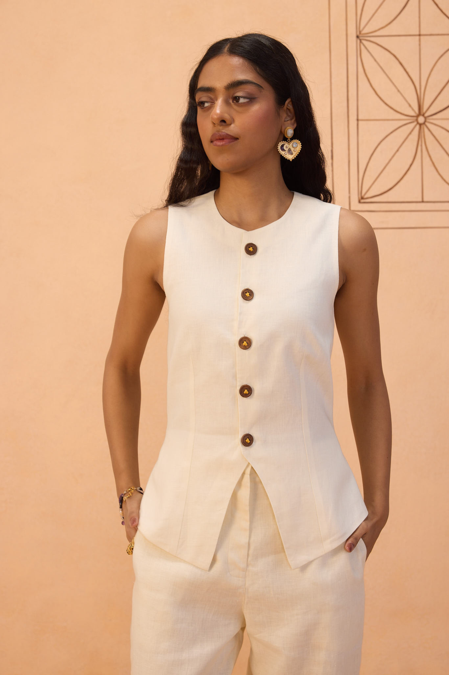 The Slow Linen Waistcoat