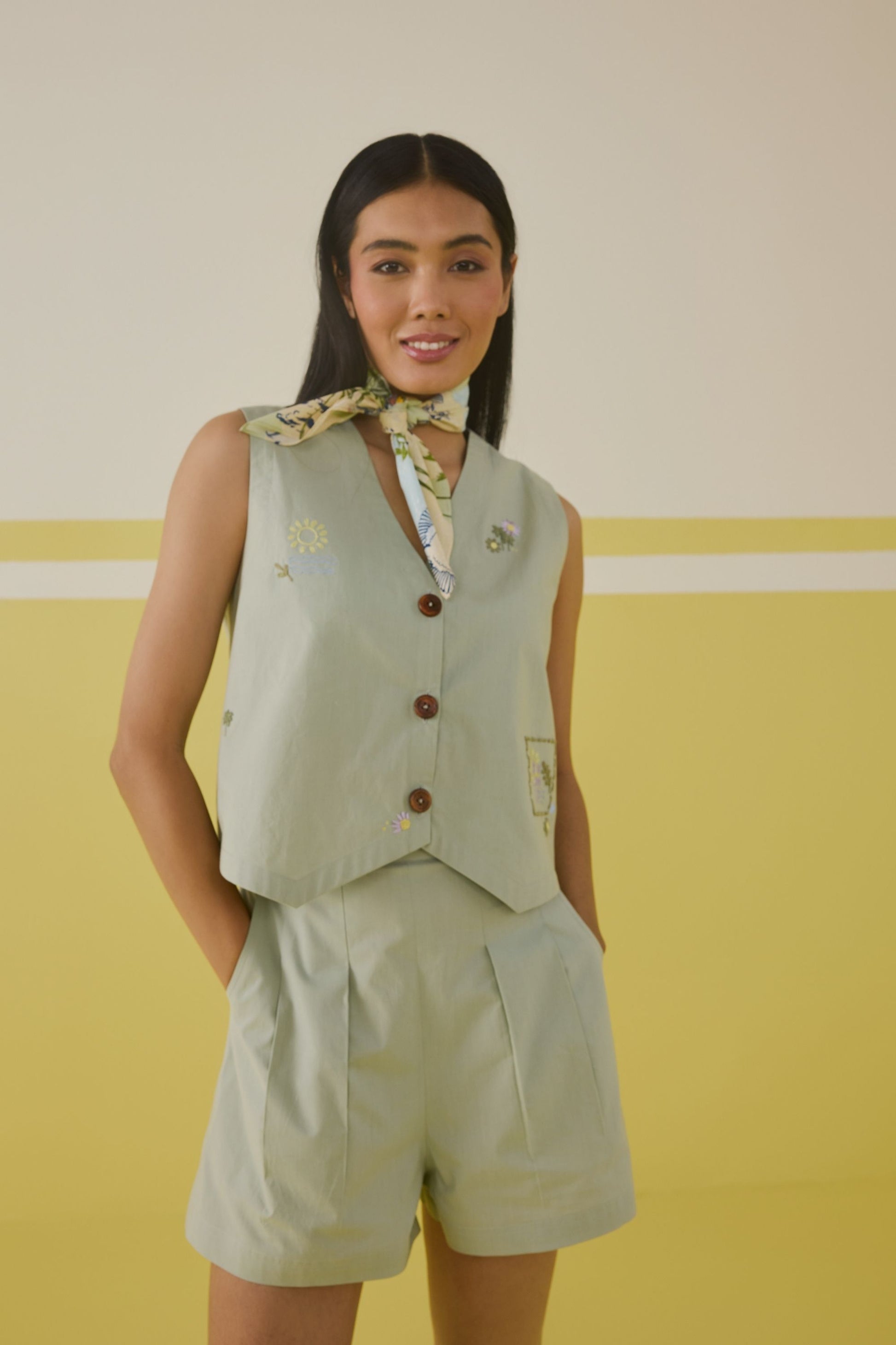 The Summer Organic Cotton Waistcoat