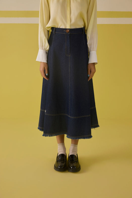 The Sunshine Denim Skirt