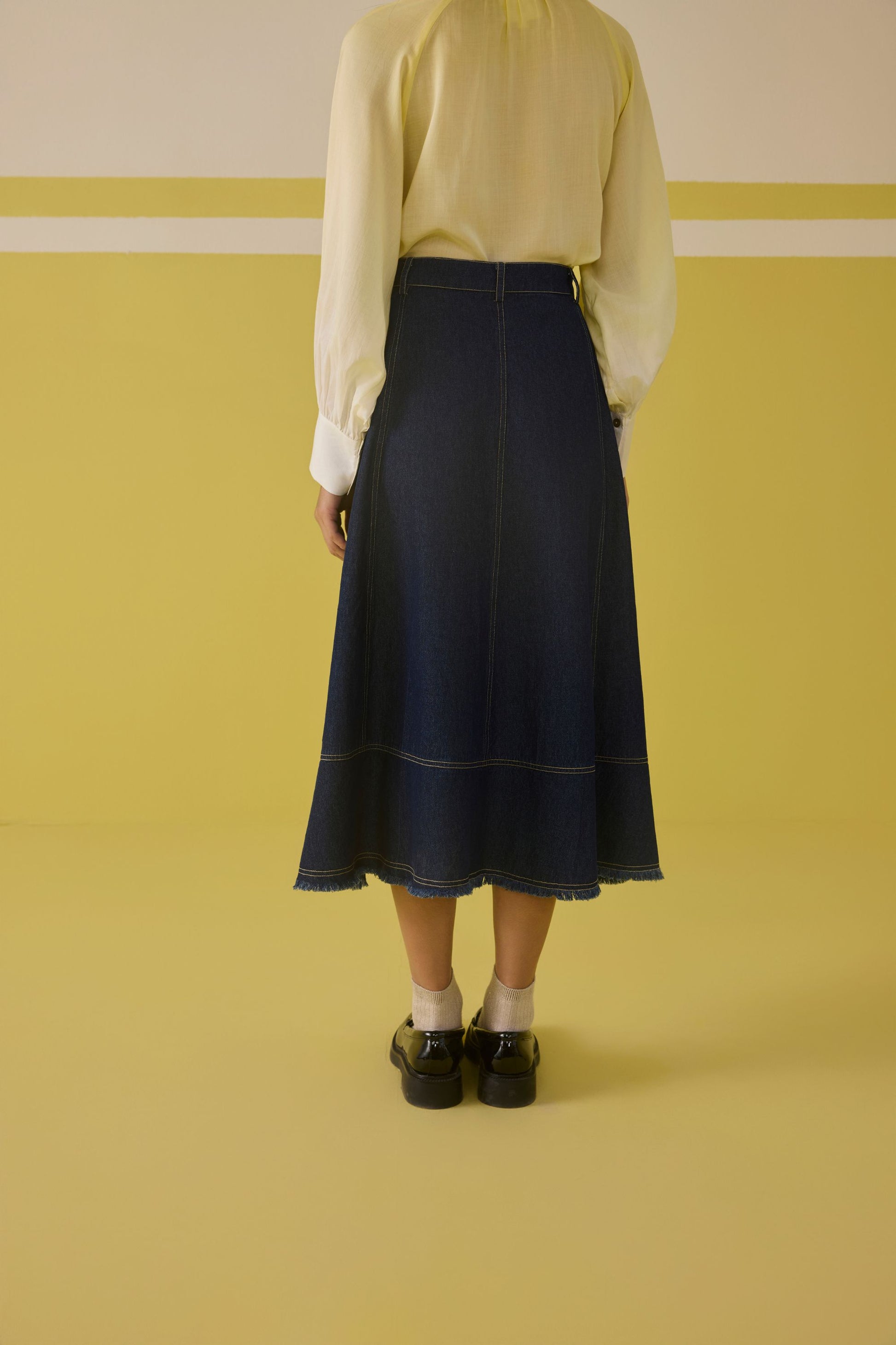 The Sunshine Denim Skirt