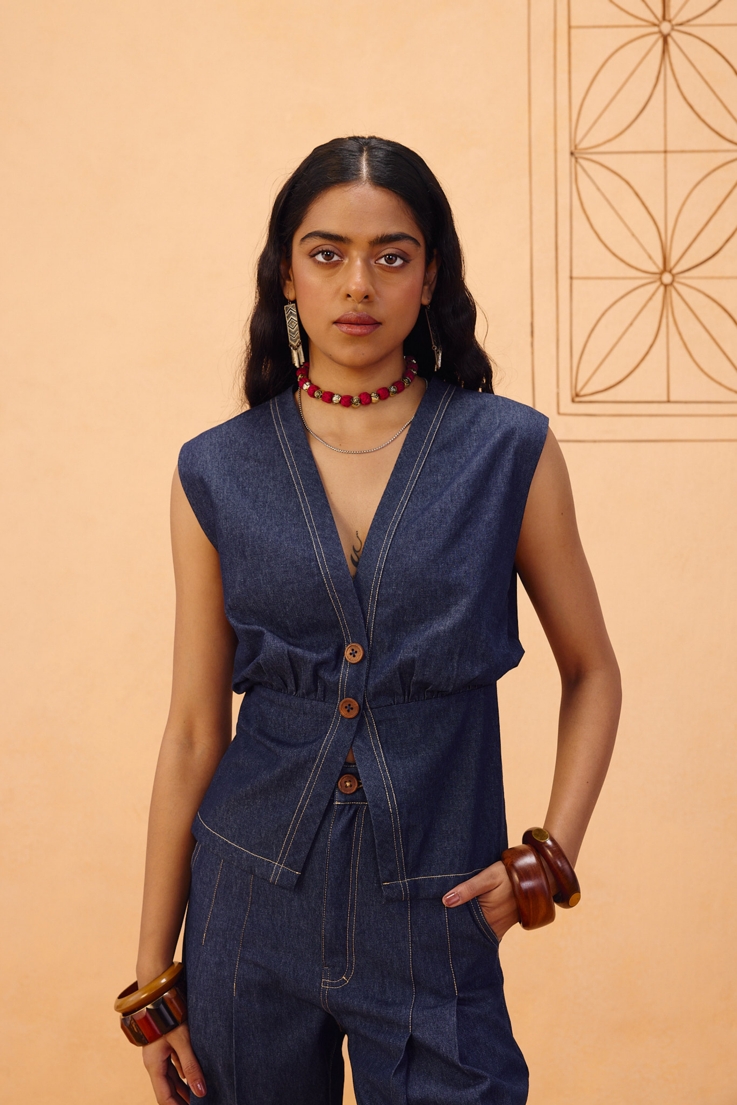 The Timeless Sustainable Denim Waistcoat