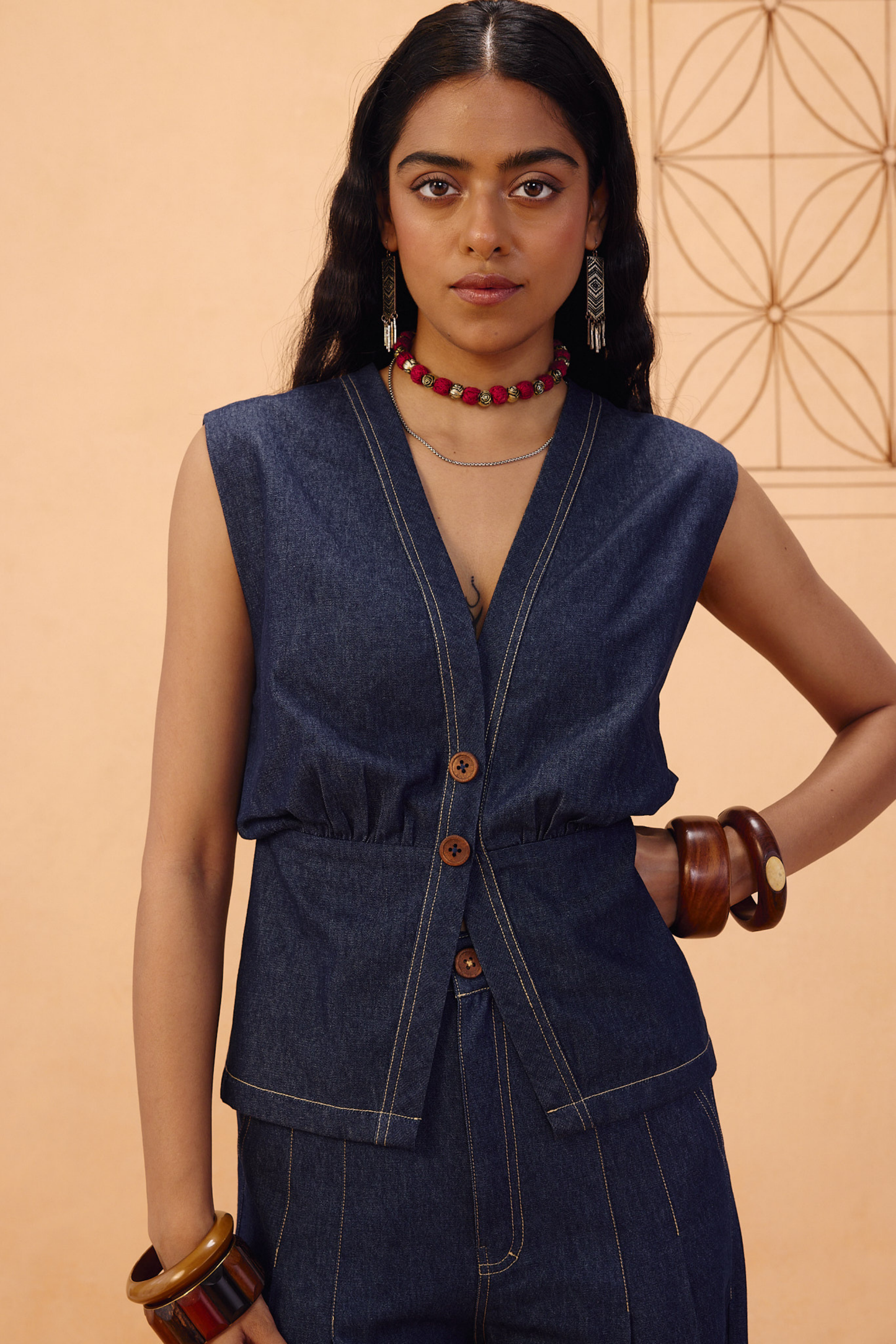 The Timeless Sustainable Denim Waistcoat