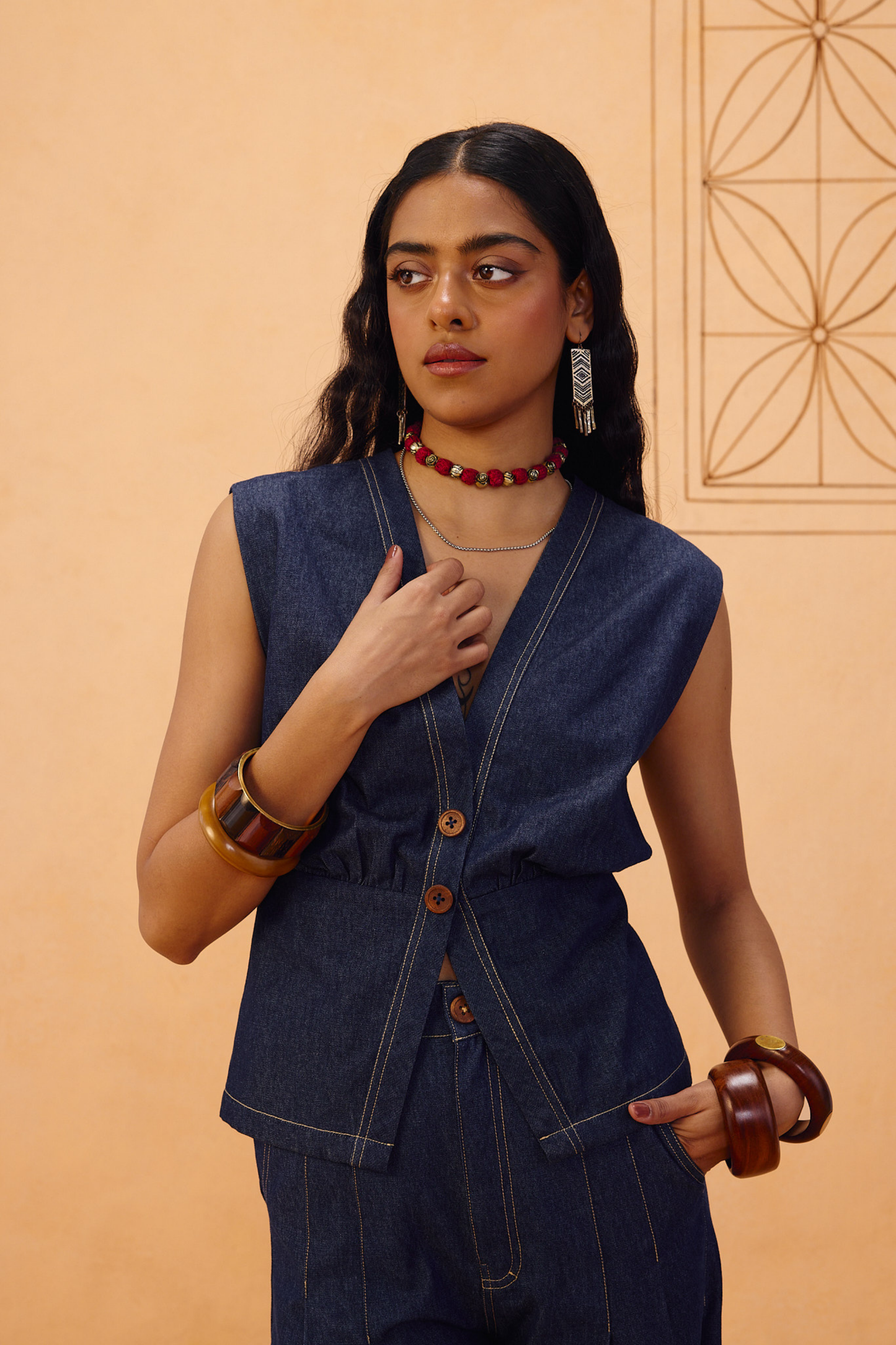 The Timeless Sustainable Denim Waistcoat