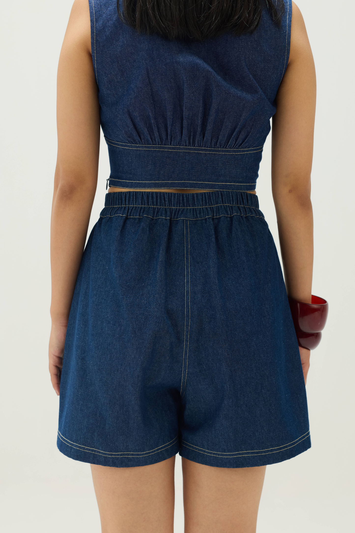 The Wave Sustainable Denim Skort