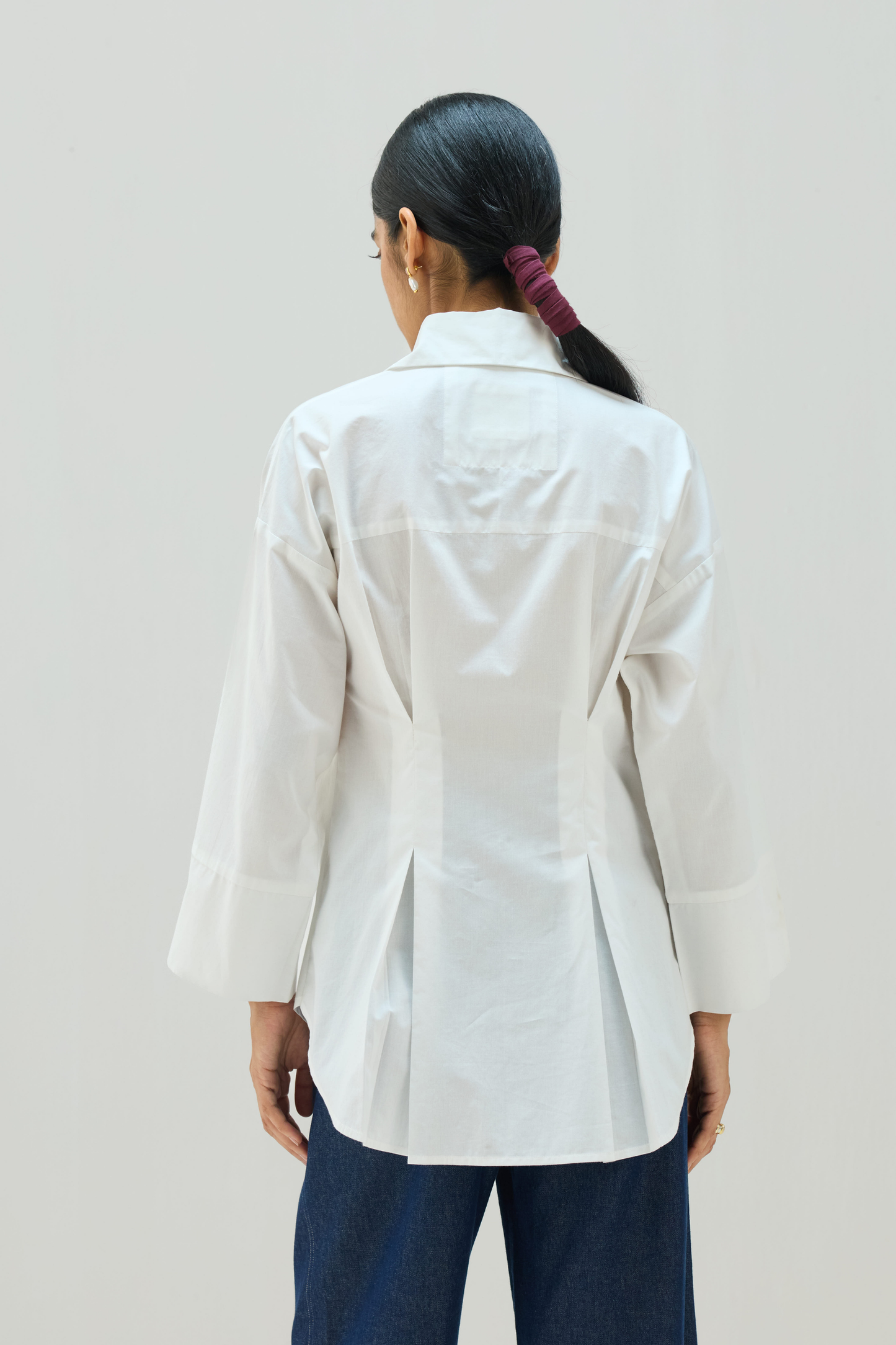 Under The Palms Organic Cotton Wrap Shirt