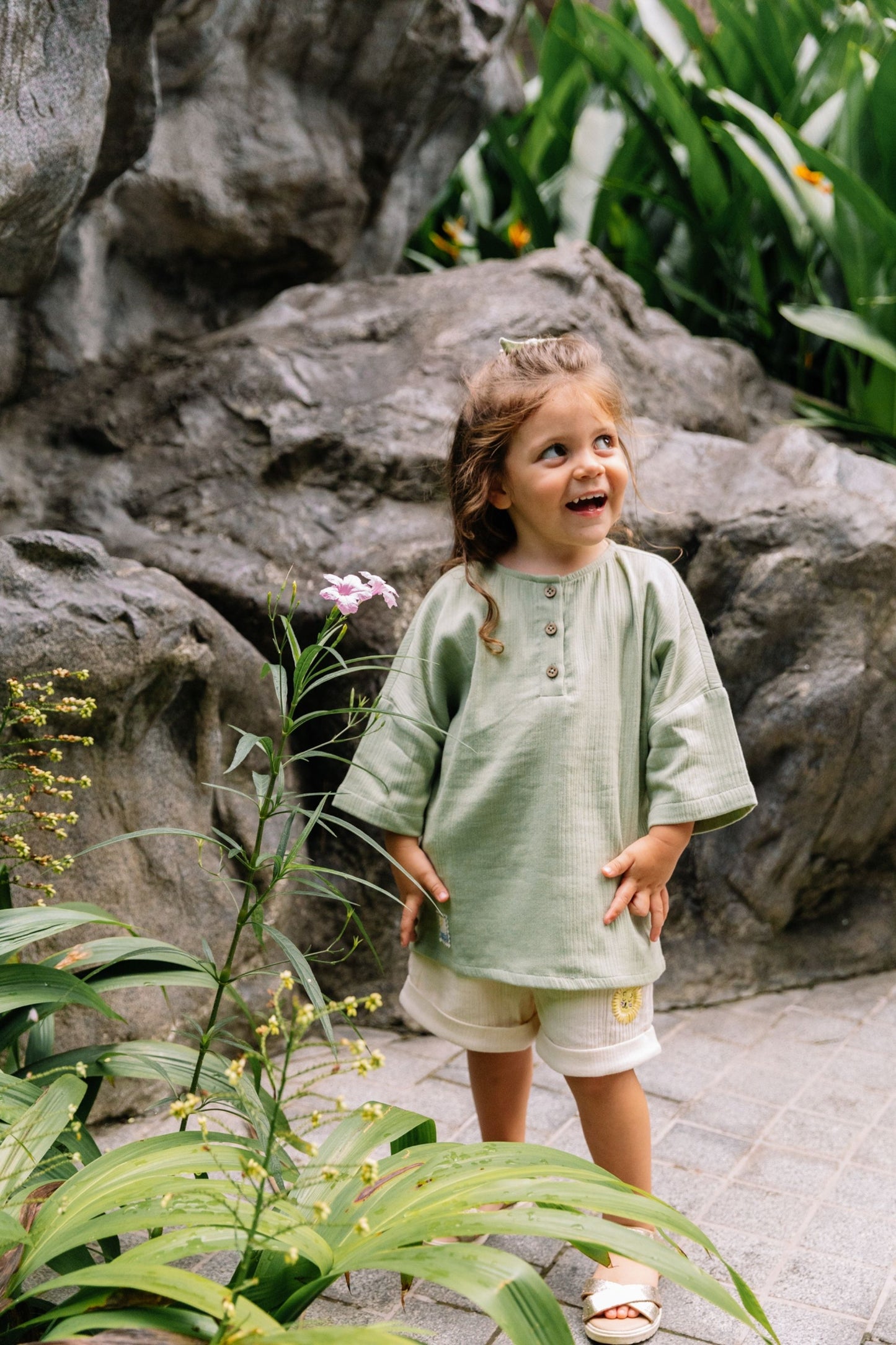 Minty Summer Organic Cotton Shirt