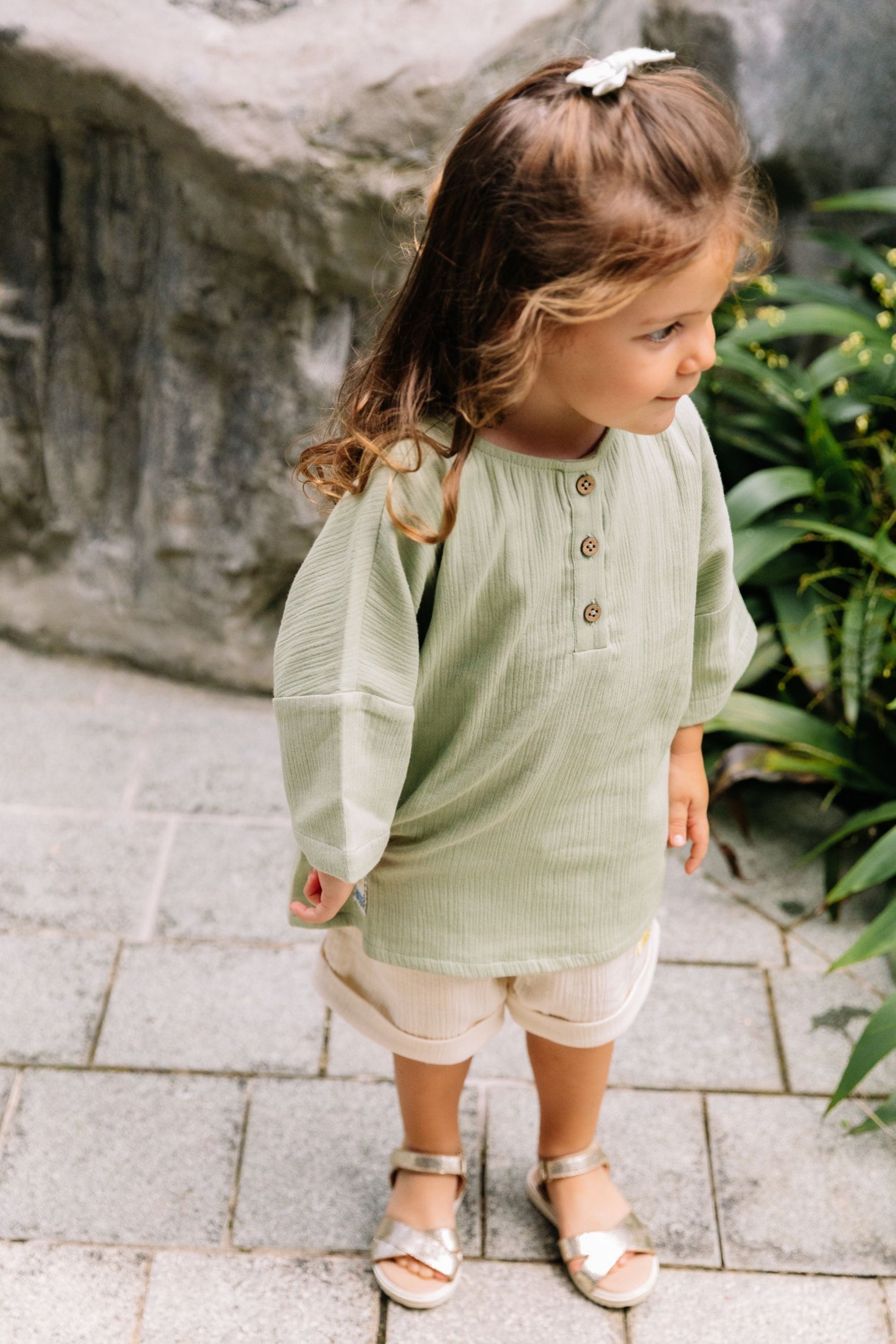 Minty Summer Organic Cotton Shirt