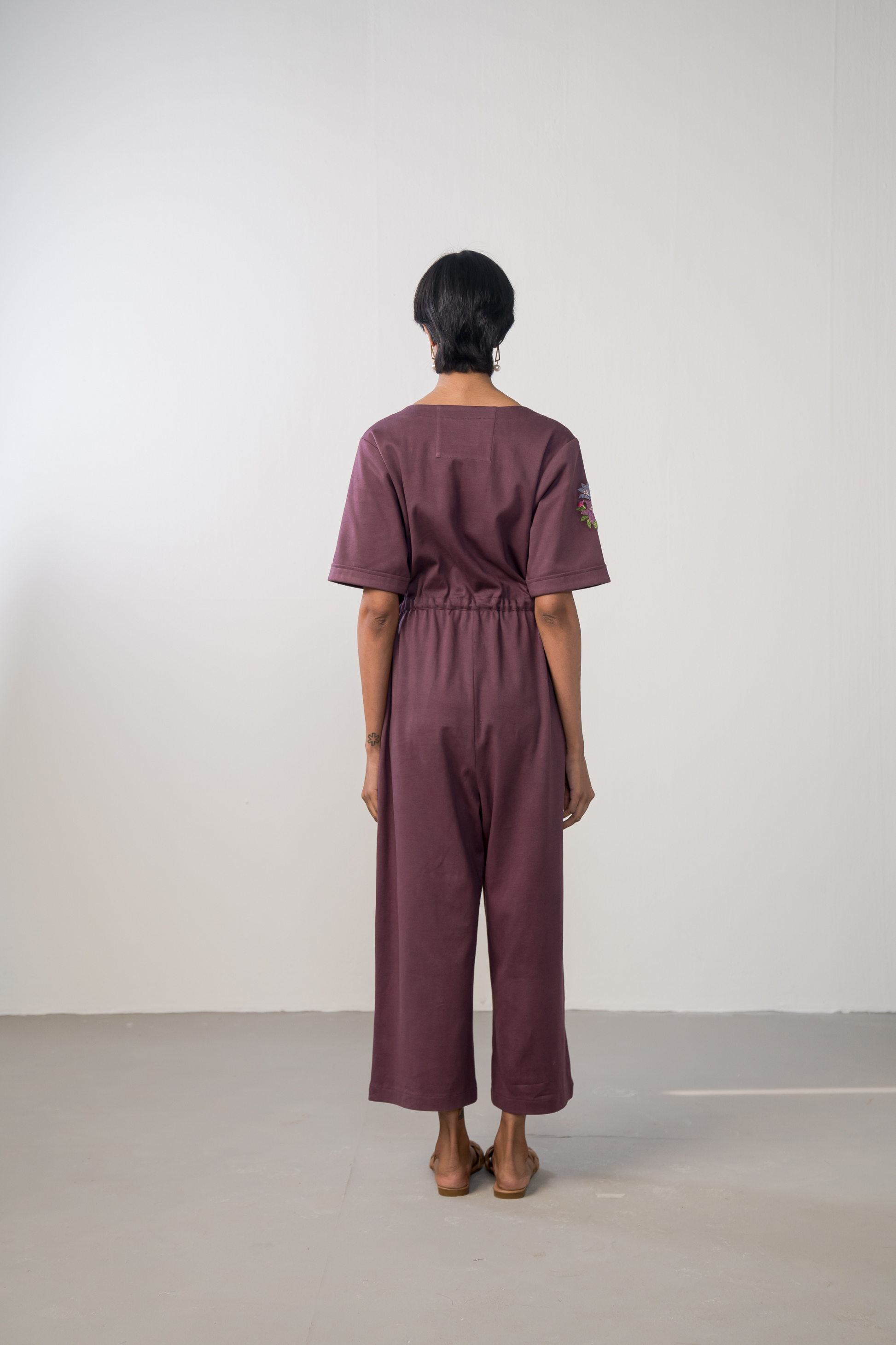 The Purple Garden organic cotton knit jumpsuit