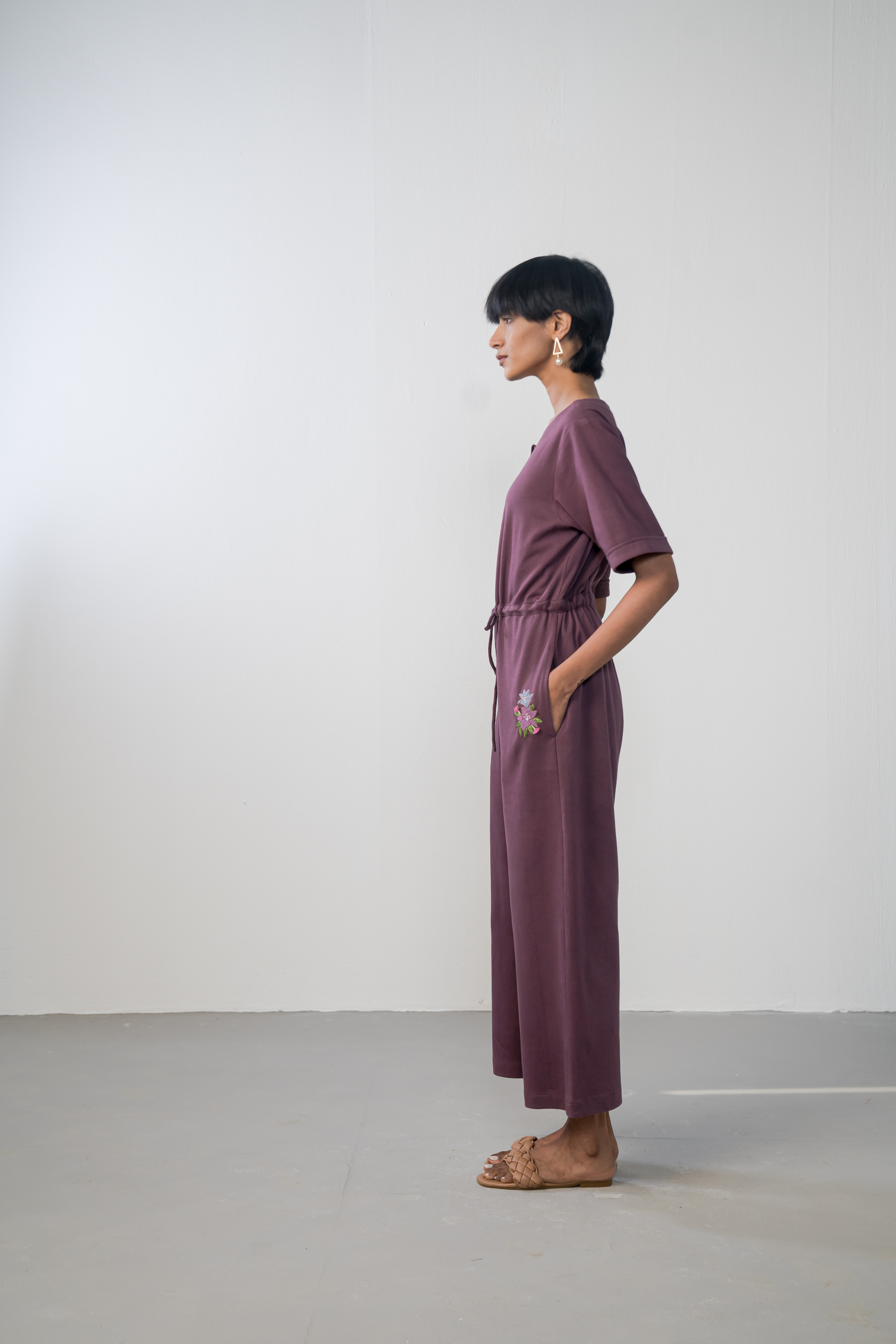 The Purple Garden organic cotton knit jumpsuit