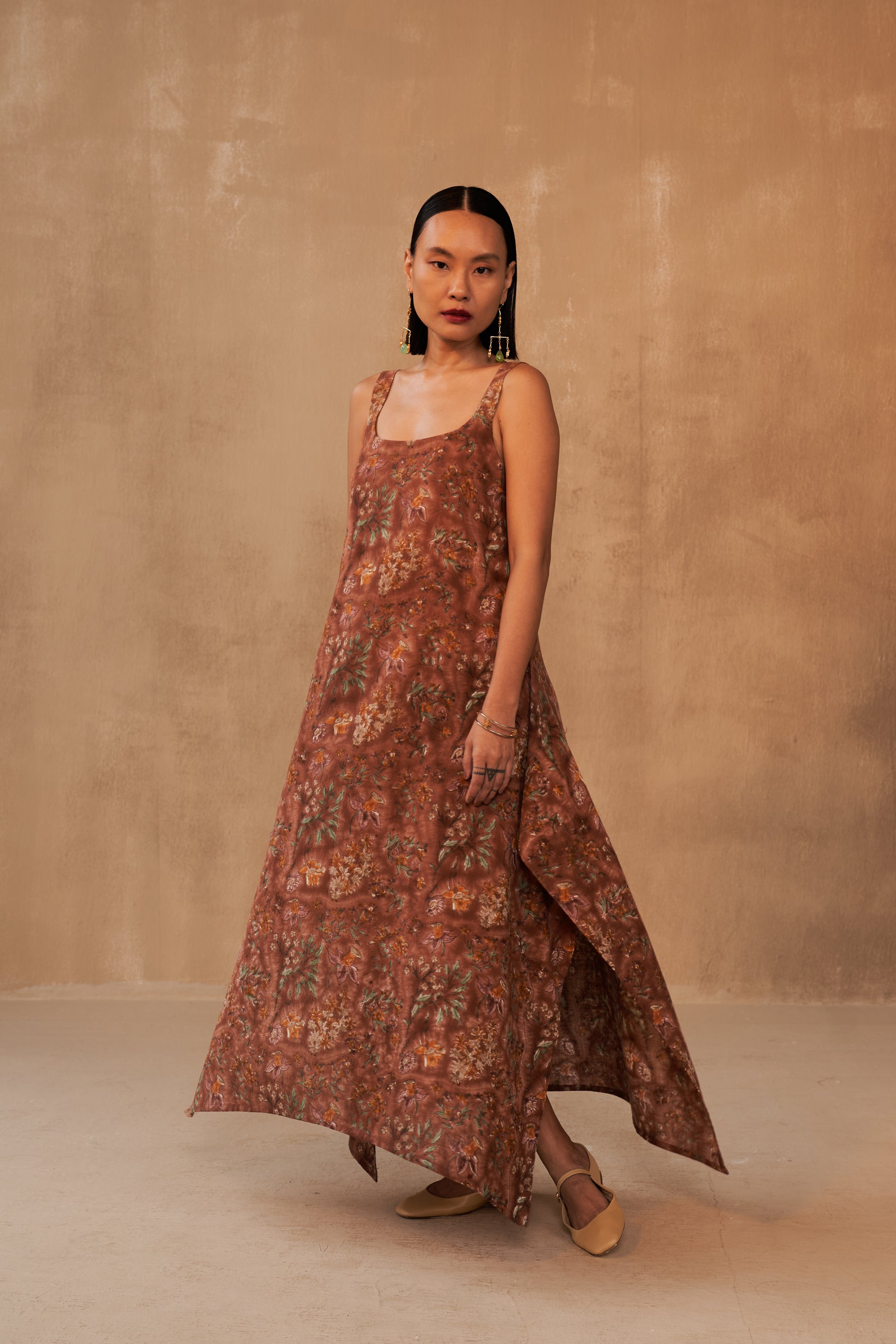 Endless Fields Kala Cotton Maxi Dress