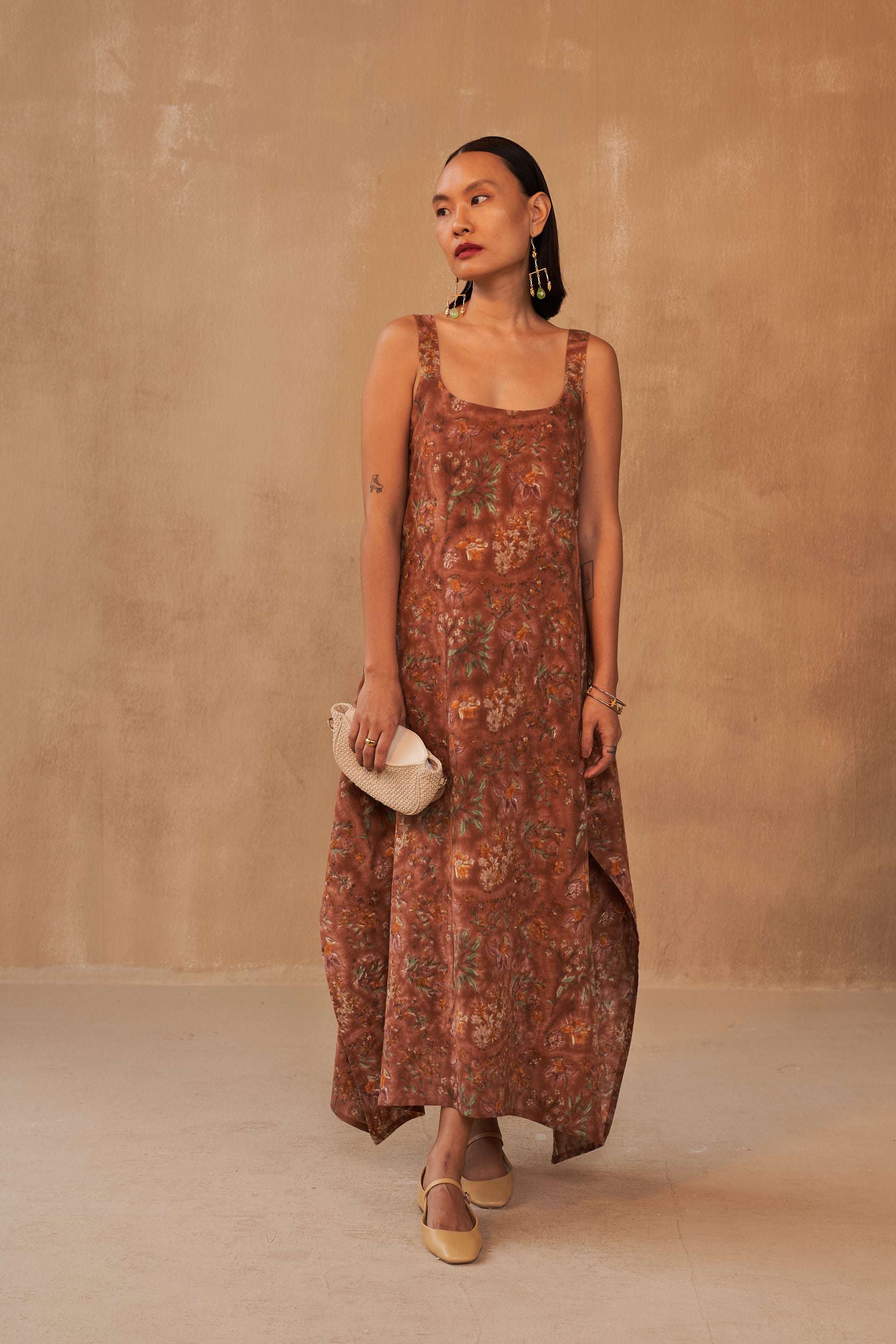 Endless Fields Kala Cotton Maxi Dress