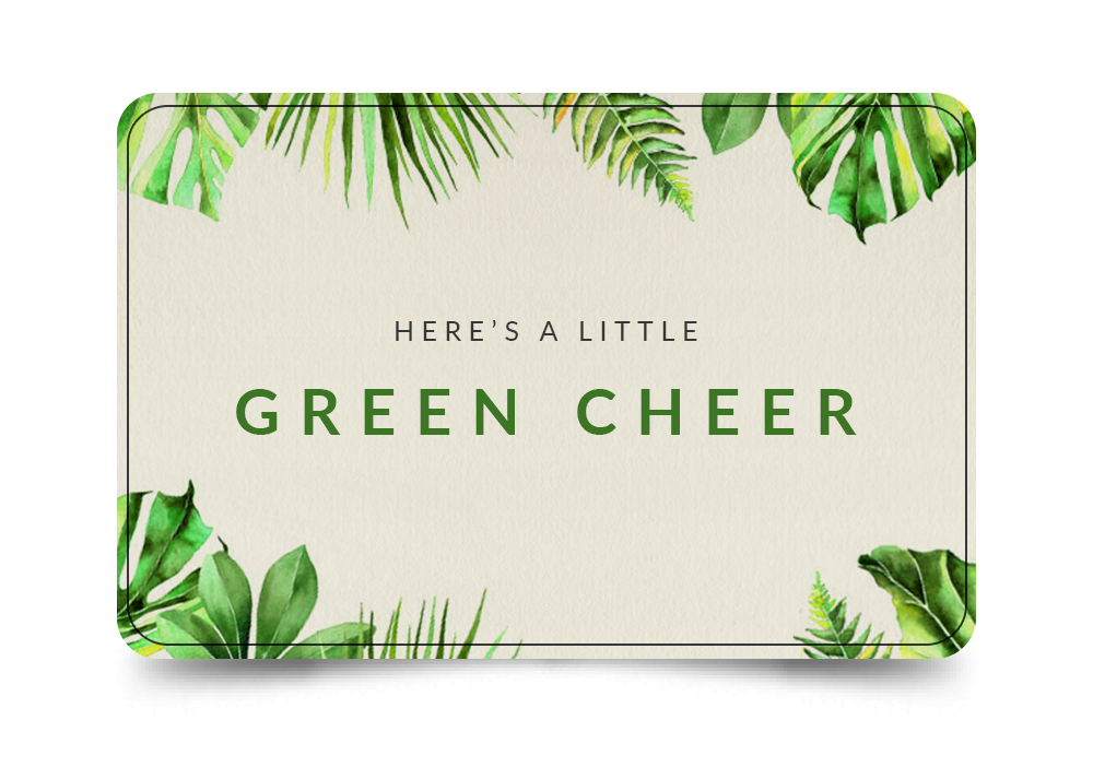 Green Heart Gift Card