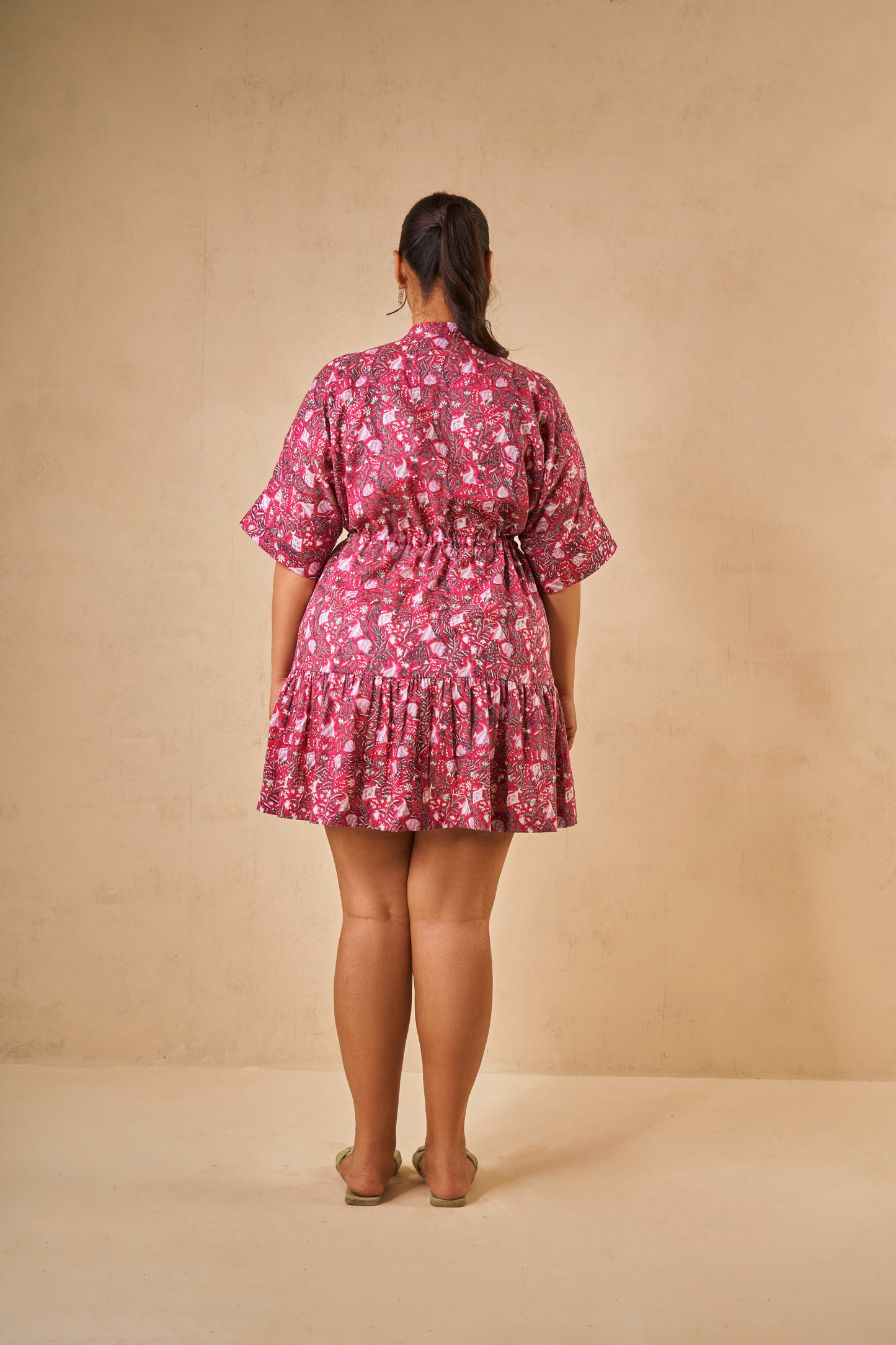 Holiday Bloom Lyocell Dress