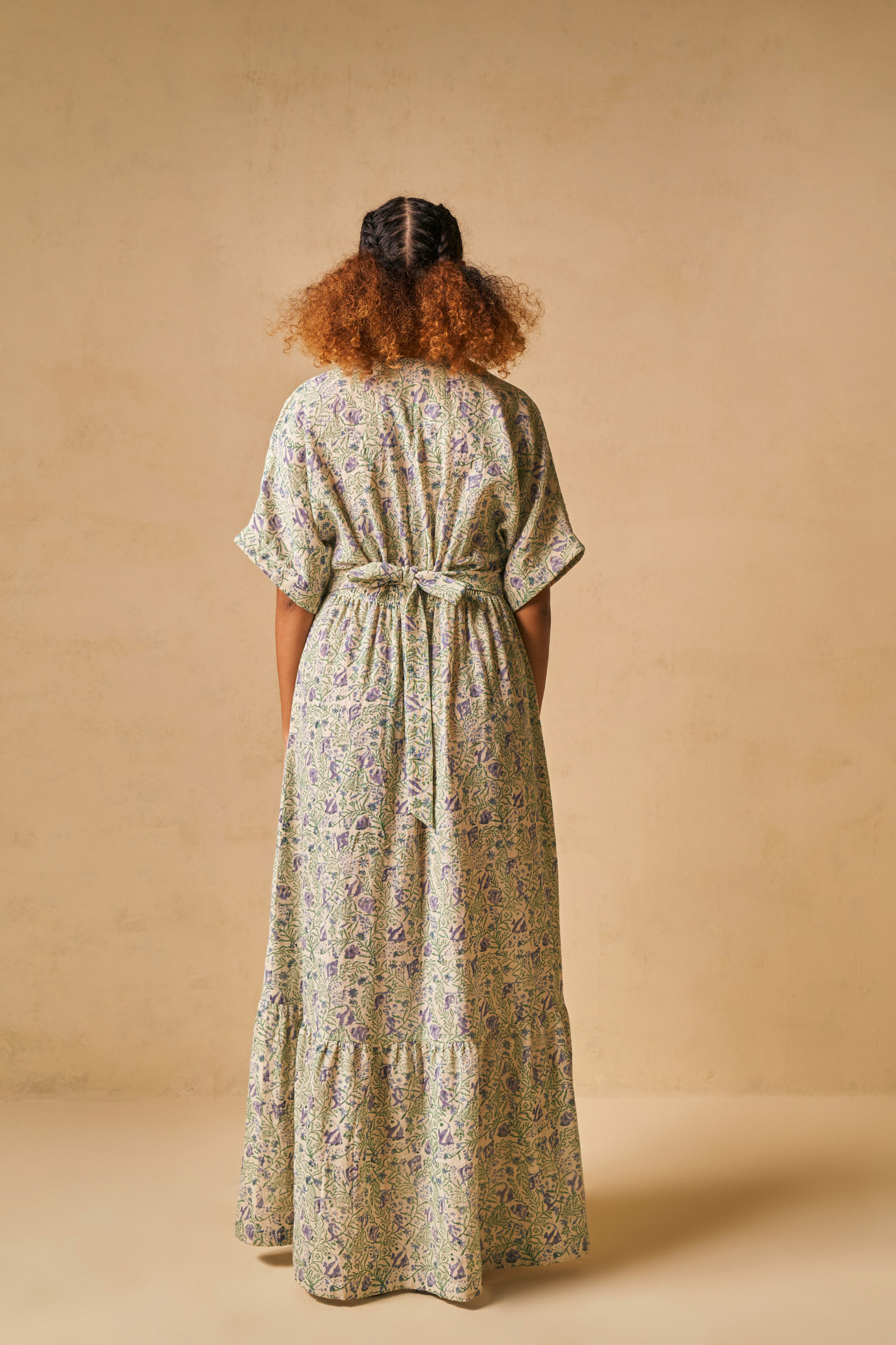 Reef Bloom Kala Cotton Maxi Dress