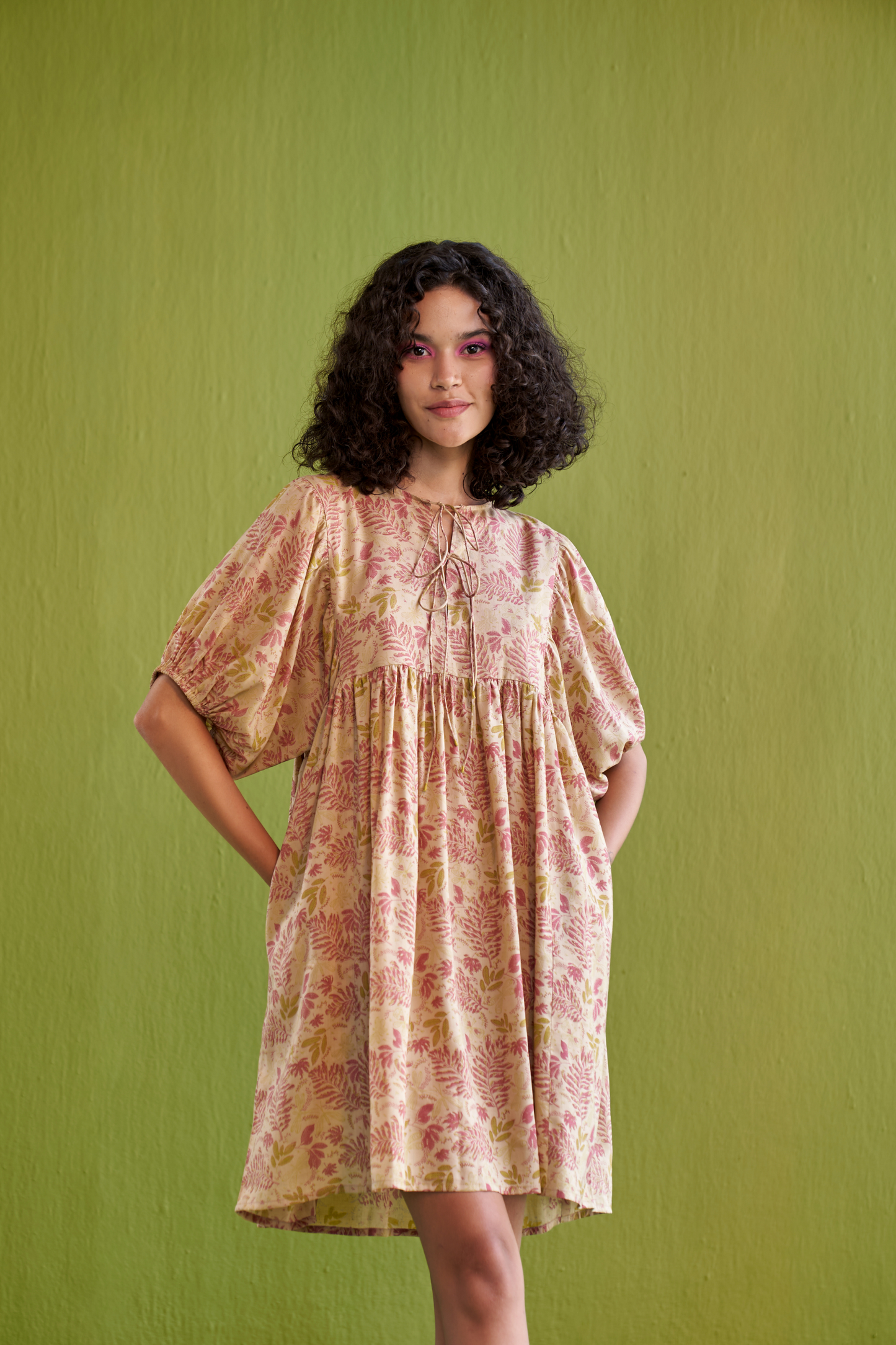 Sunset Wilds Lyocell Dress