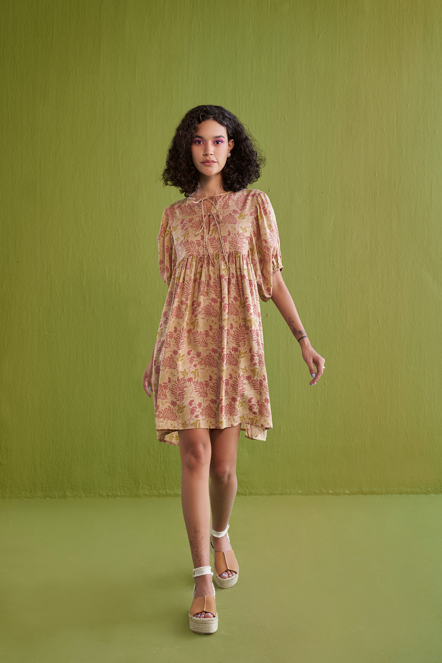 Sunset Wilds Lyocell Dress