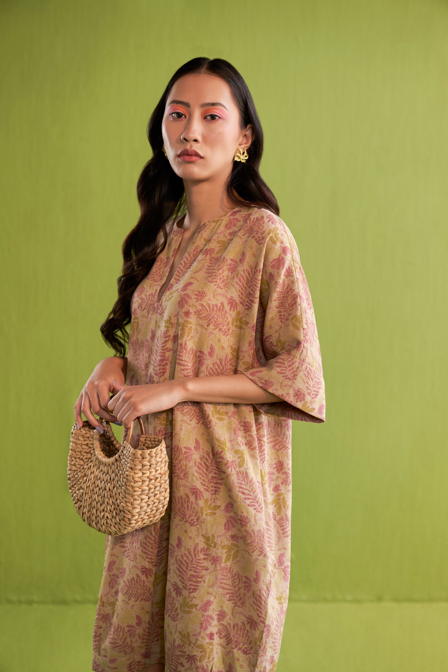 The Fern Kala Cotton Printed Dress