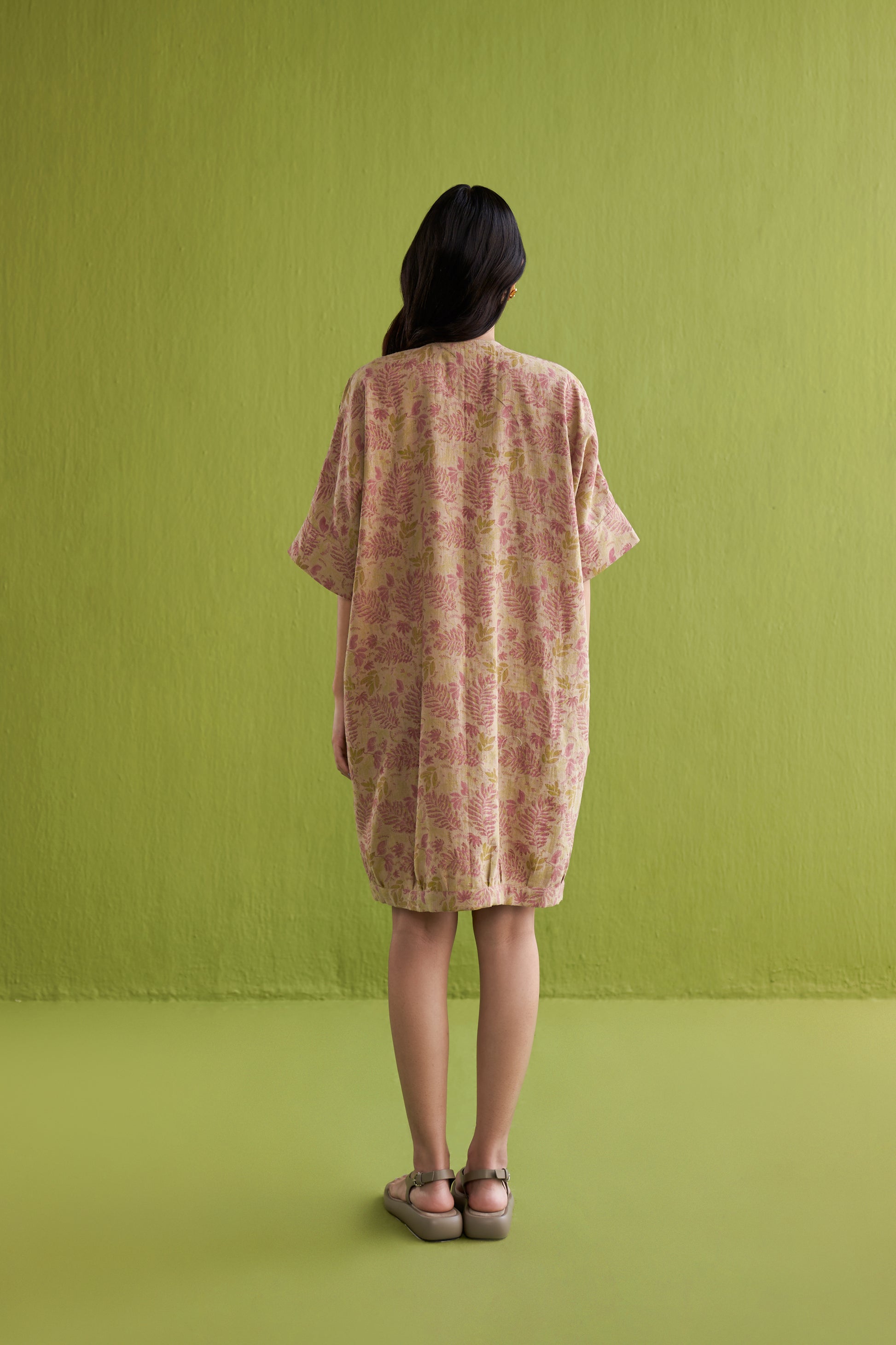 The Fern Kala Cotton Printed Dress